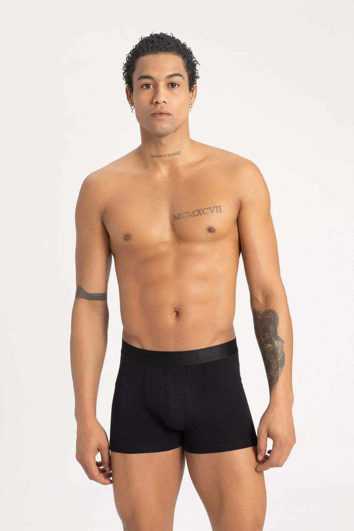 DeFacto-Regular Fit 3-pack Boxer 2