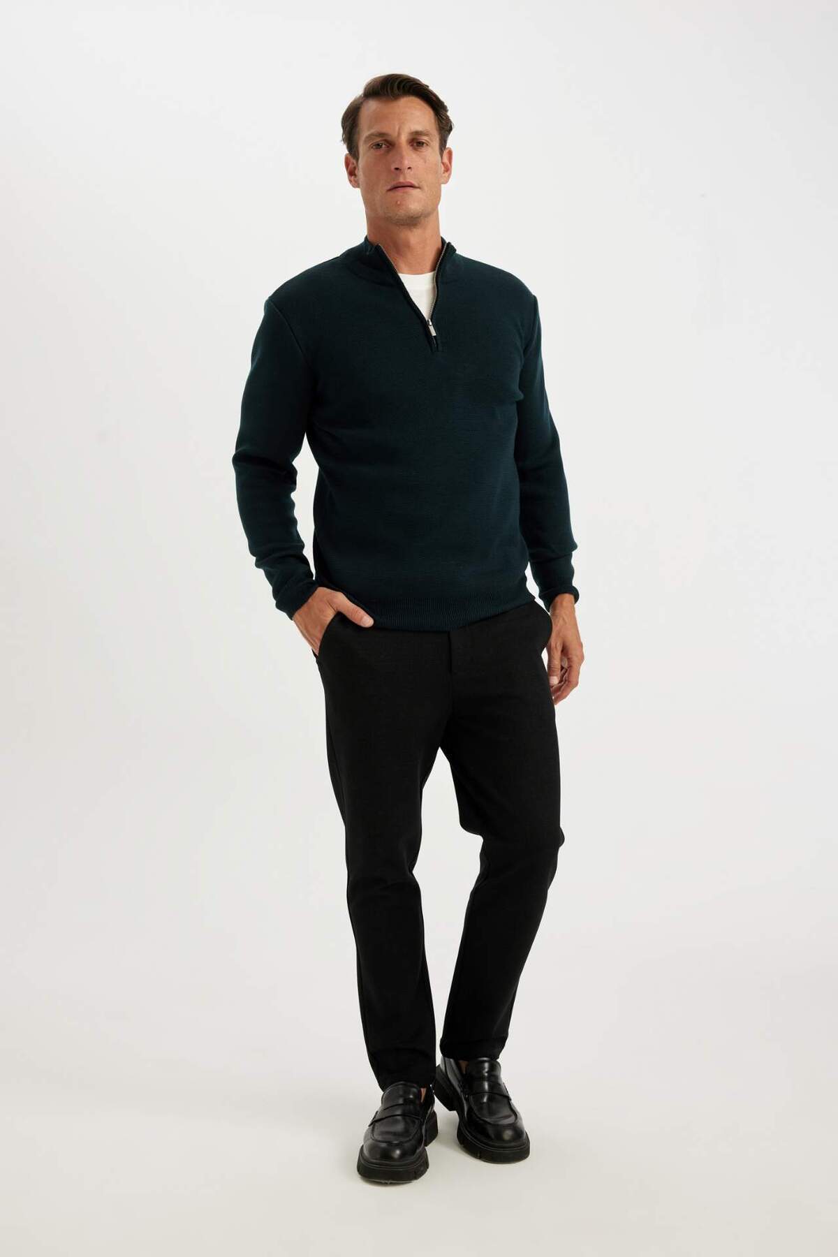 بافت مردانه دفاکتو | A5184AX23WN Defacto - Image 2