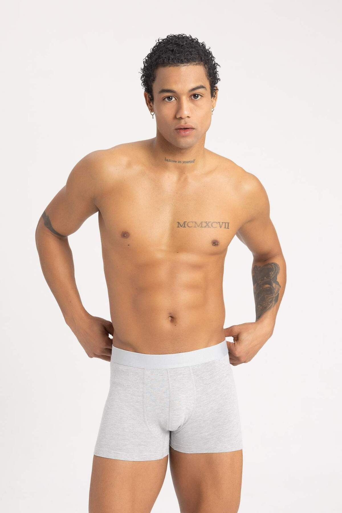 DeFacto-Regular Fit 3-pack Boxer 6