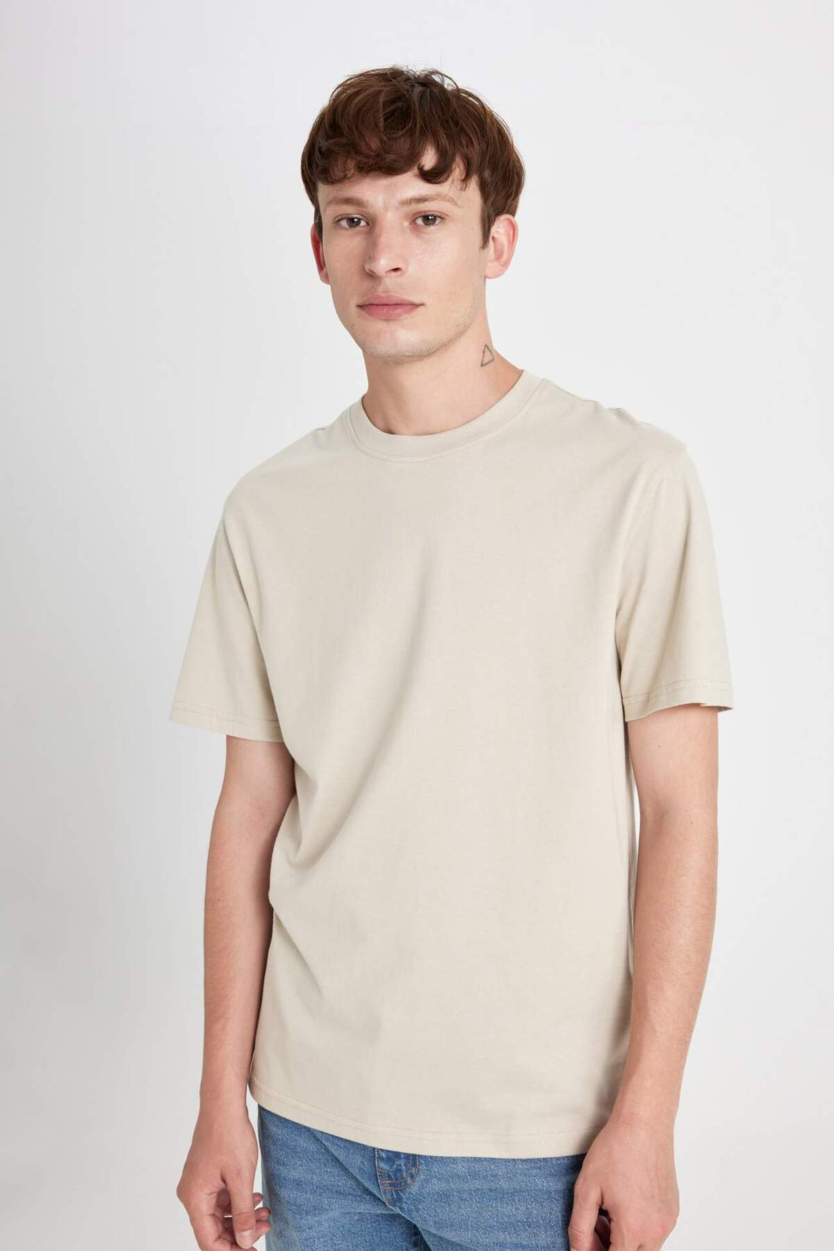 تی شرت مردانه دفاکتو | V7699AZ24SP Defacto - Image 4