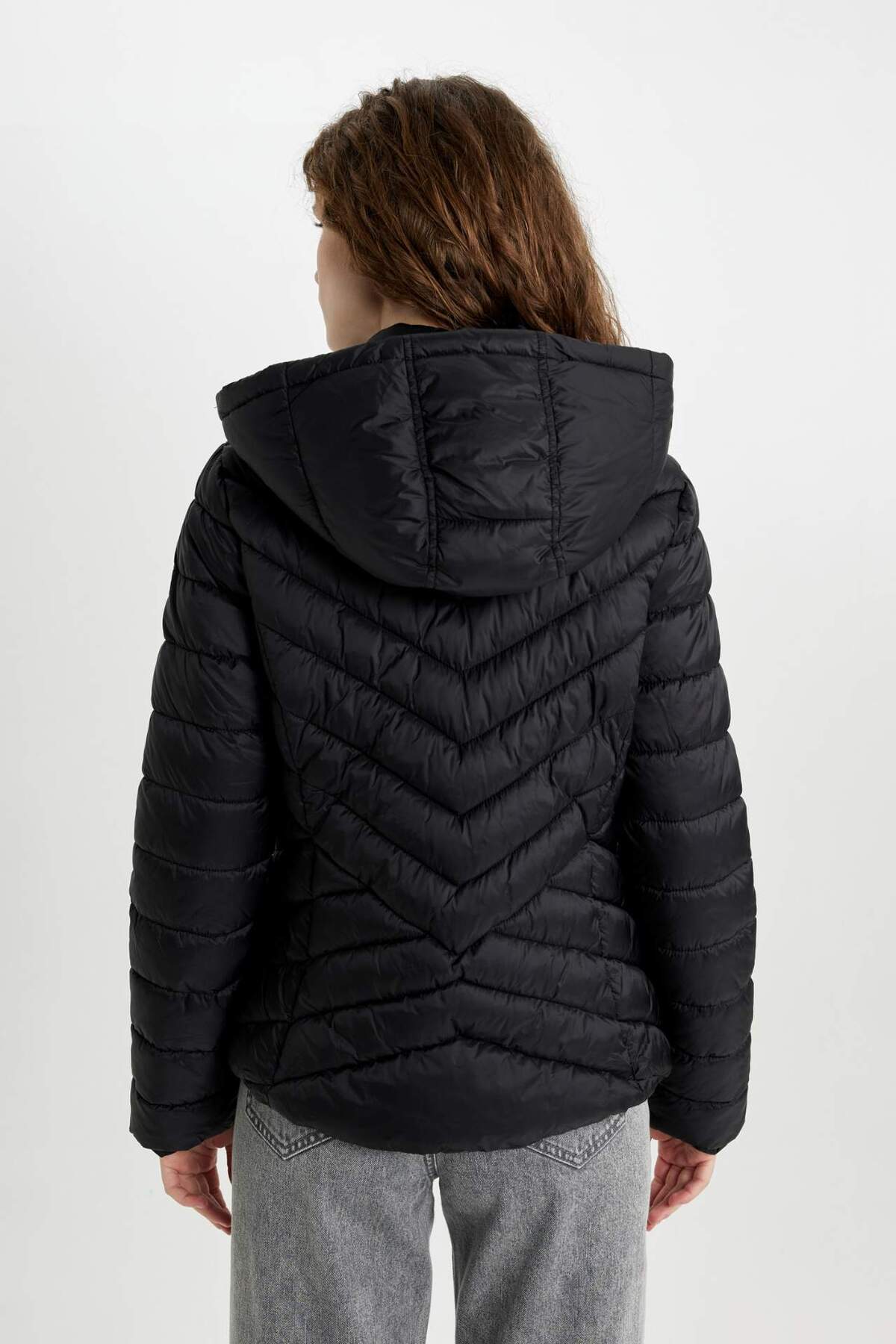 کاپشن زنانه دفاکتو | B2030AX24SP Defacto - Image 6