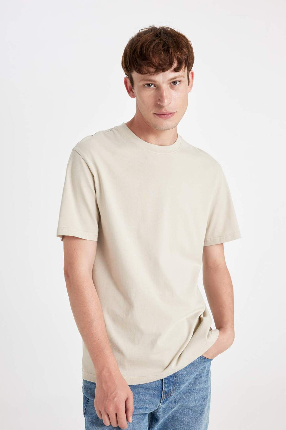 تی شرت مردانه دفاکتو | V7699AZ24SP Defacto - Image 3