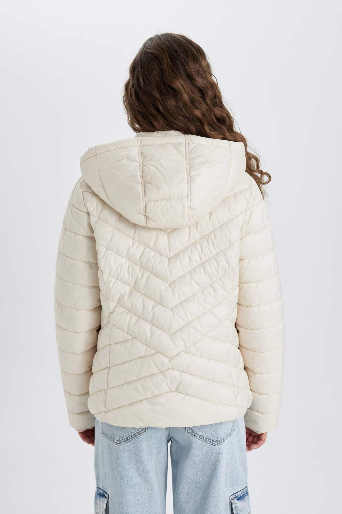 کاپشن زنانه دفاکتو | B2030AX24SP Defacto - Image 6