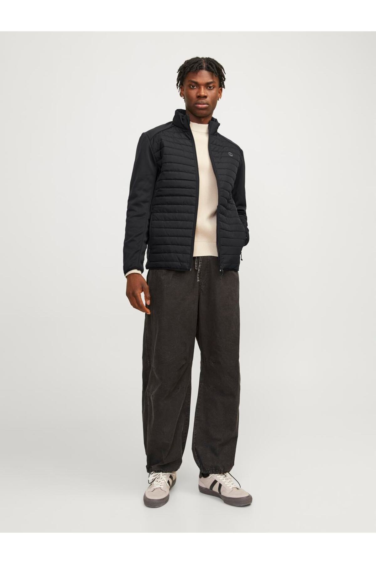 کت جک اند جونز مردانه پلی استر مشکی  راسته Regular/رگولار    بیسیک کژوال/روزمره | Jack & Jones 12248142 TR - تصویر 7