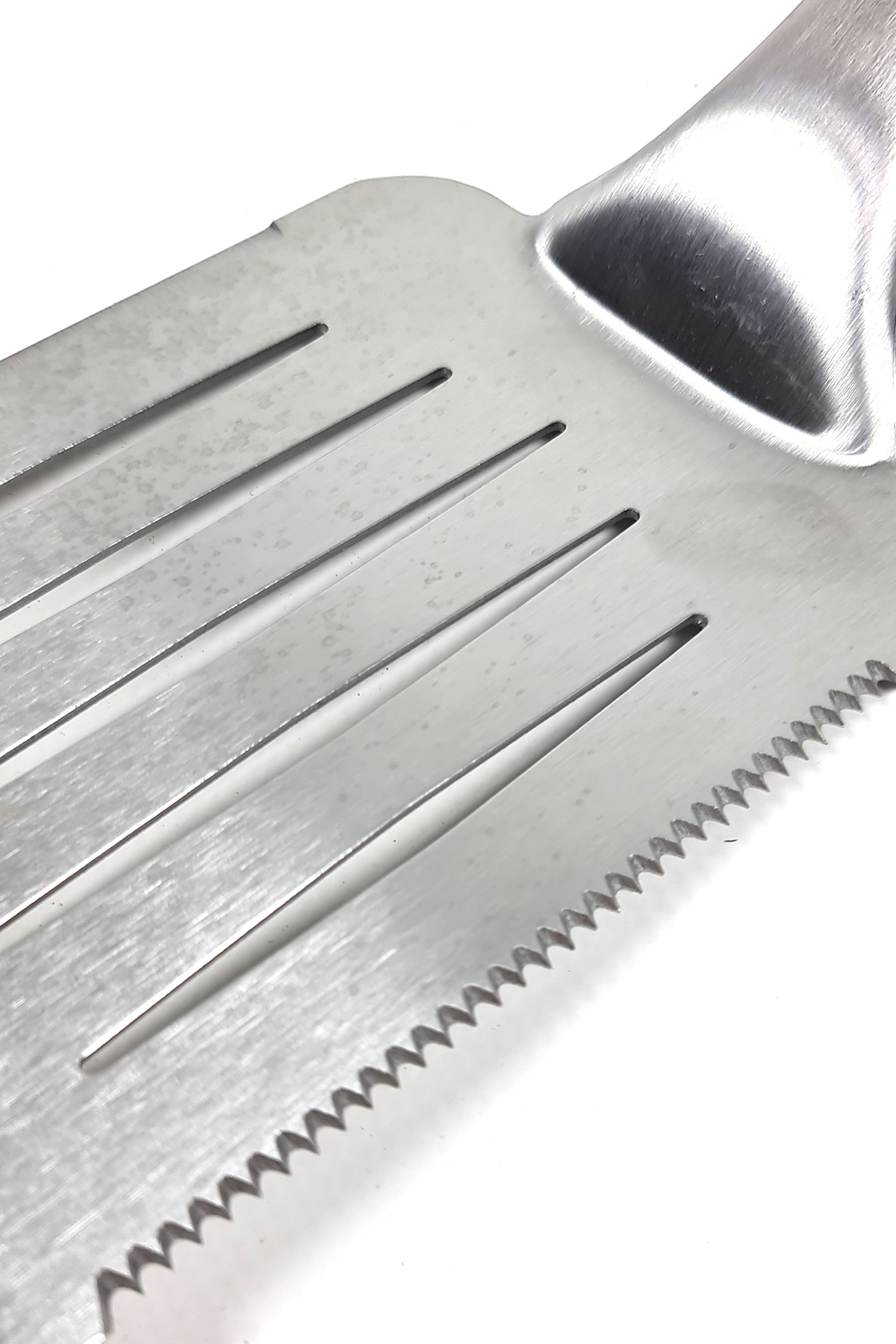 Gastro Uzun Profesyonel Mangal Bbq Spatulası 18/0 Paslanmaz Çelik 55cm AF073 5
