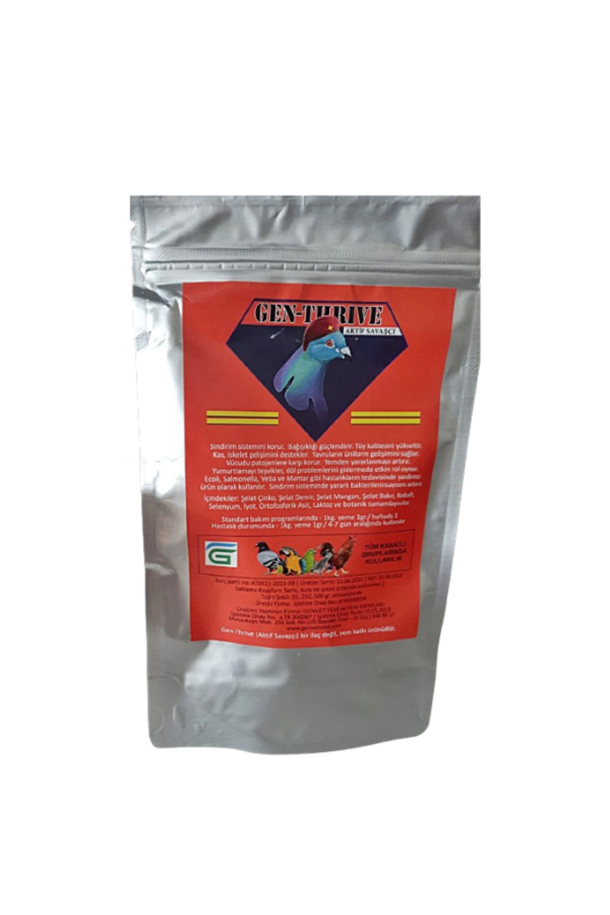 Gen vet GEN-THRIVE 55 GR - Sindirim düzenleyici