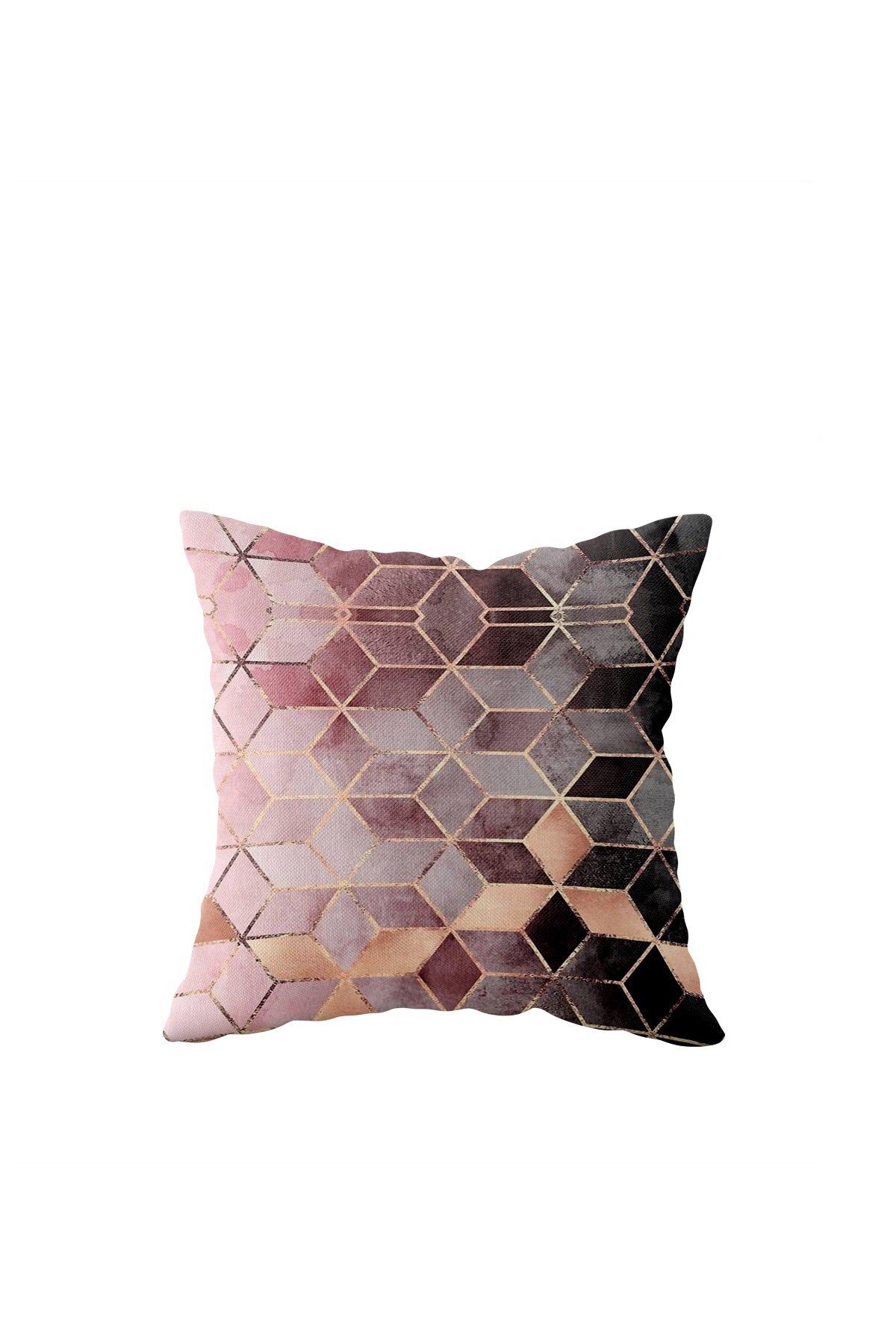on the clouds-Double Sided Mosaic Patterned Pillowcase - Hidden Zipper, Throw Pillow Sofa 1