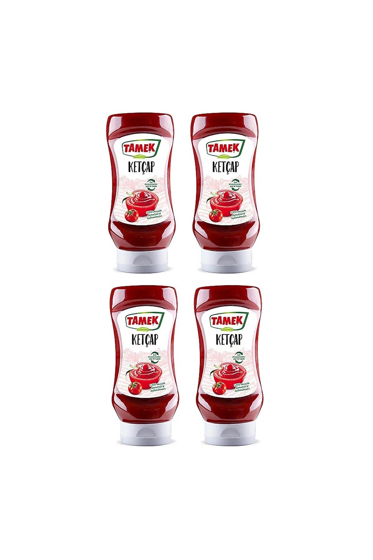 TAMEK Ketçap 355 gr Tatlı x 4 Adet
