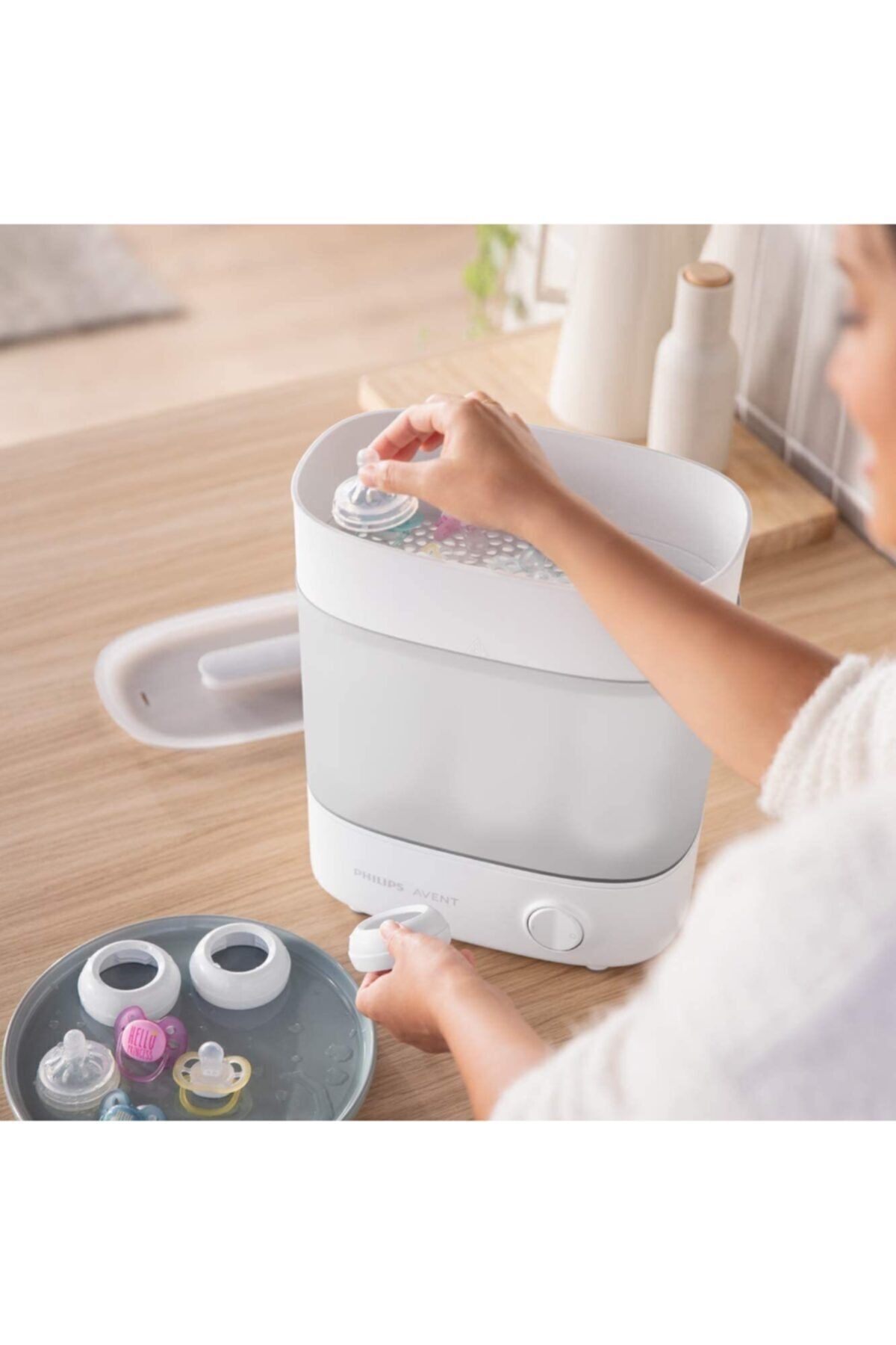 Philips Avent Steril Et Ve Sakla Sterilizatör - Yeni Model 2022 - Mommyslab fotoğrafı 3 (önizleme)