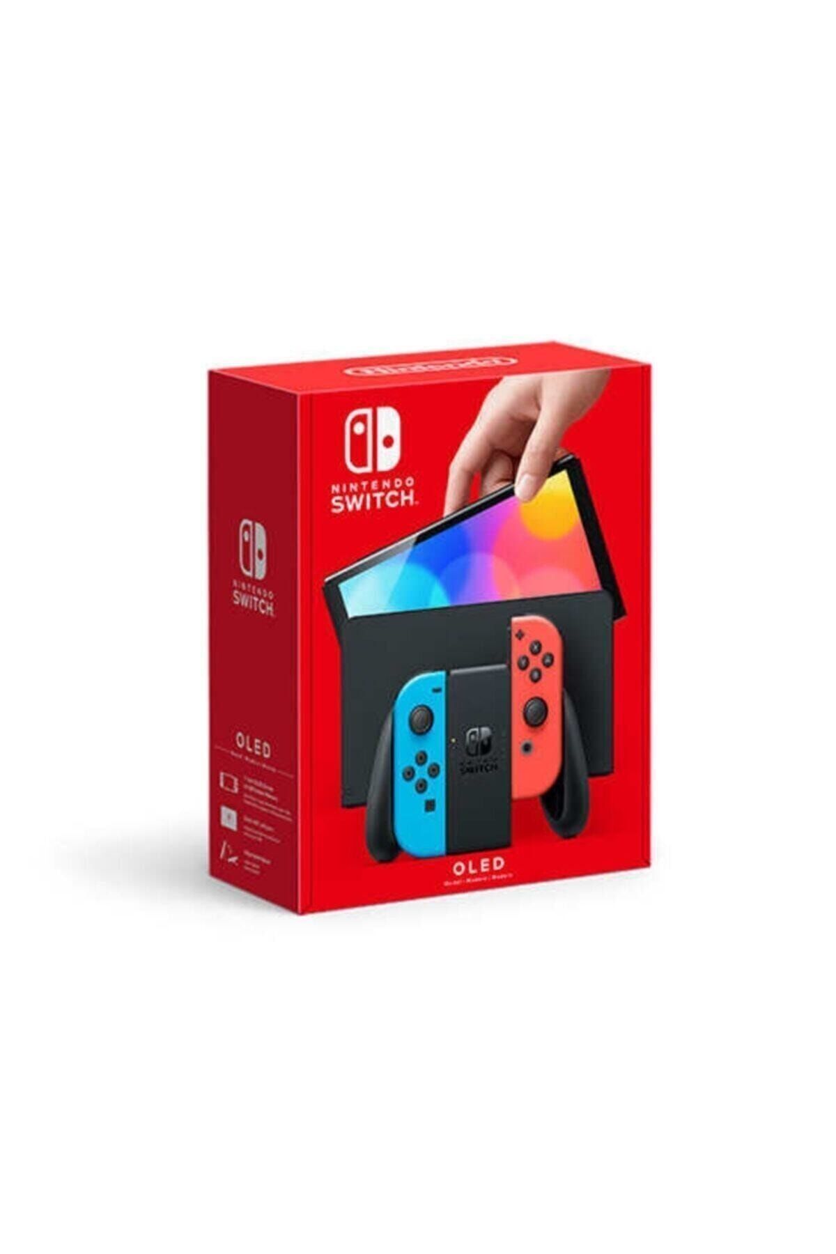 Nintendo Switch Oled Oyun Konsol Kırmızı Mavi - Fiyatı, Yorumları
