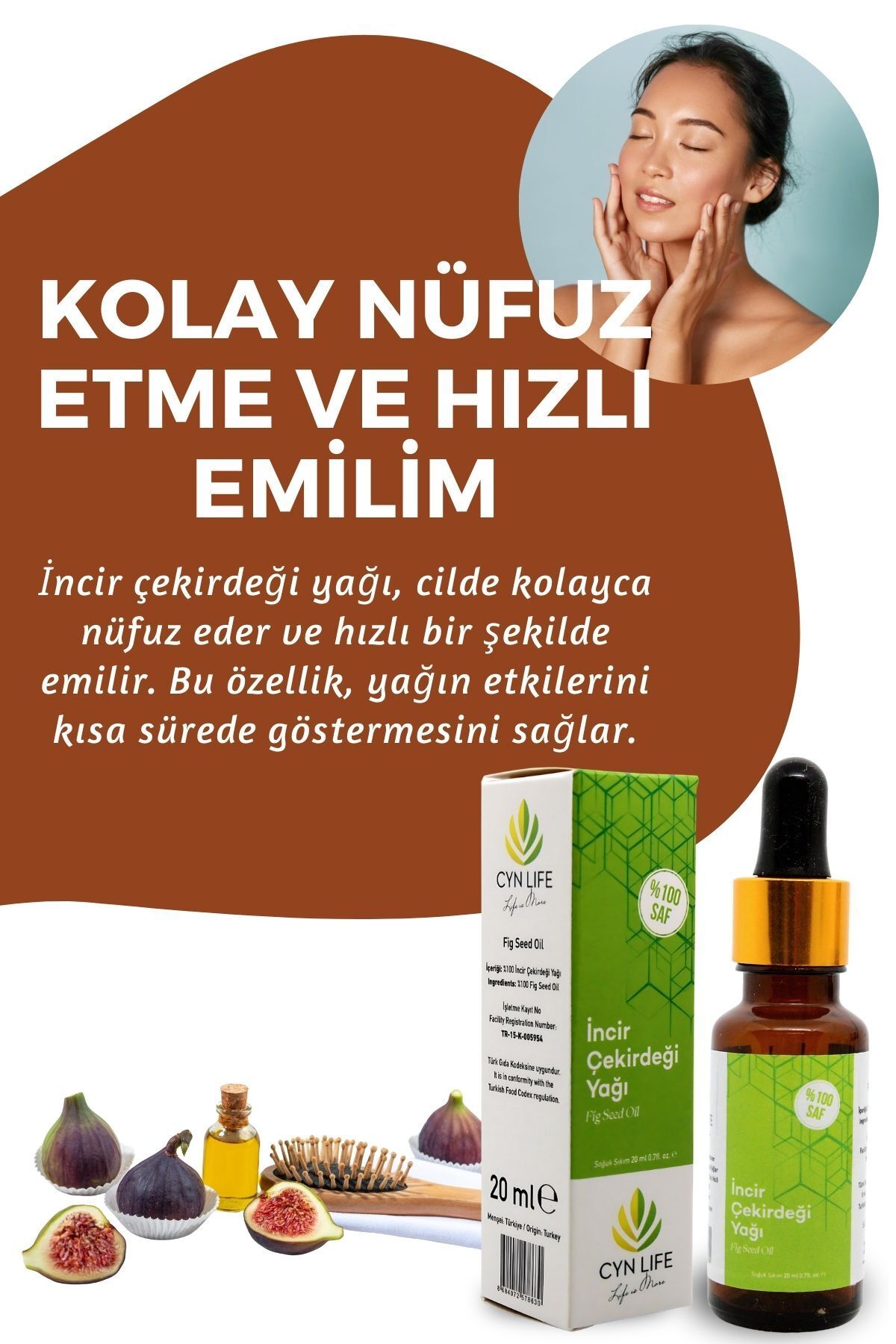 CYN LIFE-20 ml Fig Seed Oil - 100% Pure and Additive-Free 7