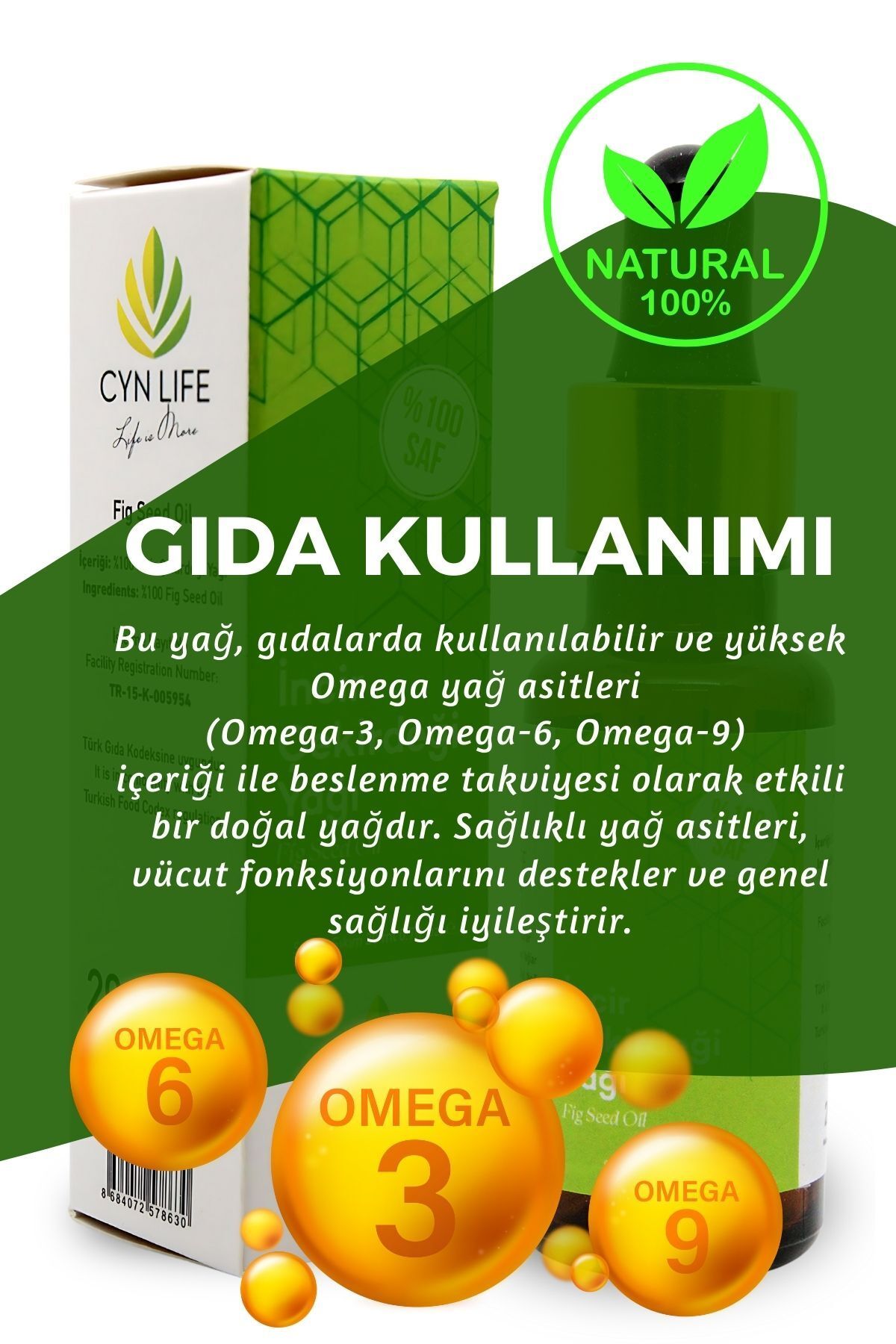 CYN LIFE-20 ml Fig Seed Oil - 100% Pure and Additive-Free 8