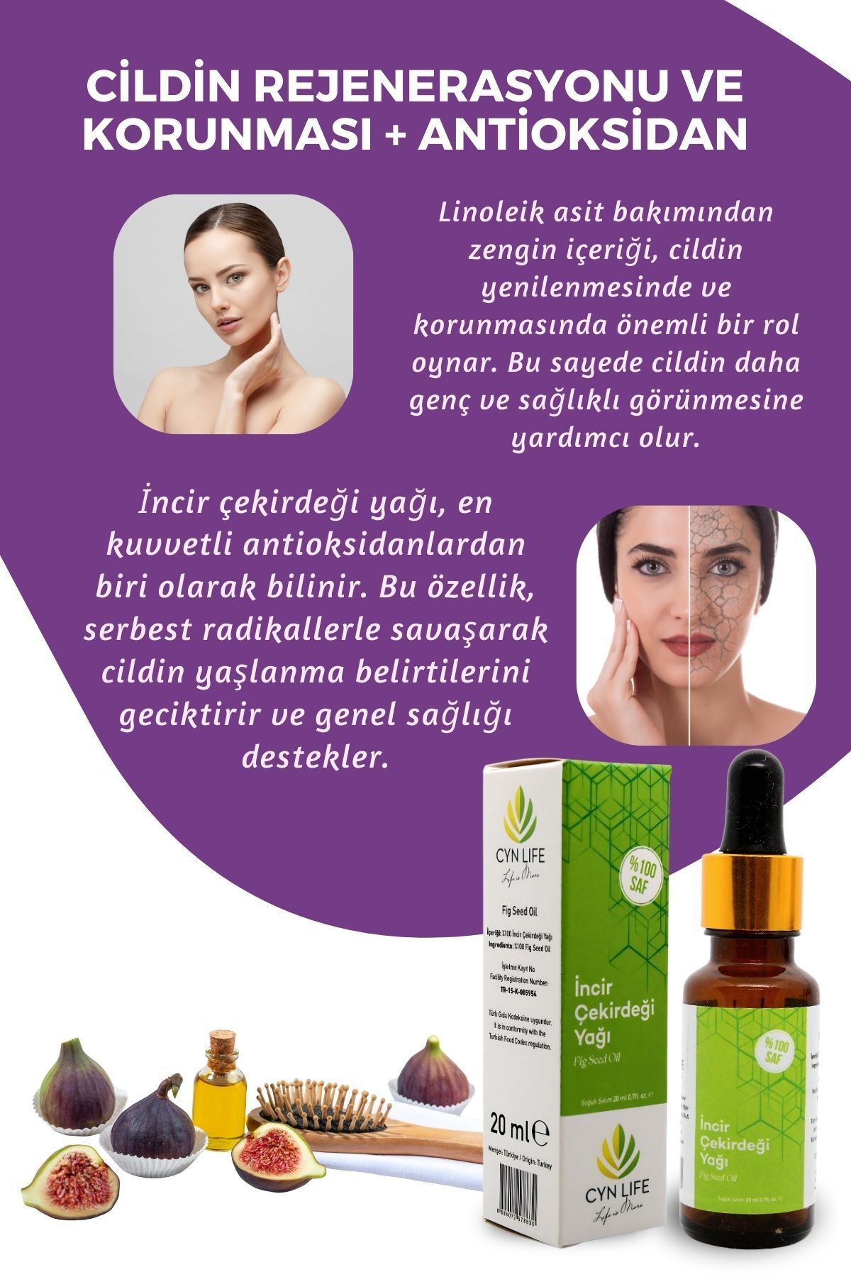 CYN LIFE-20 ml Fig Seed Oil - 100% Pure and Additive-Free 5