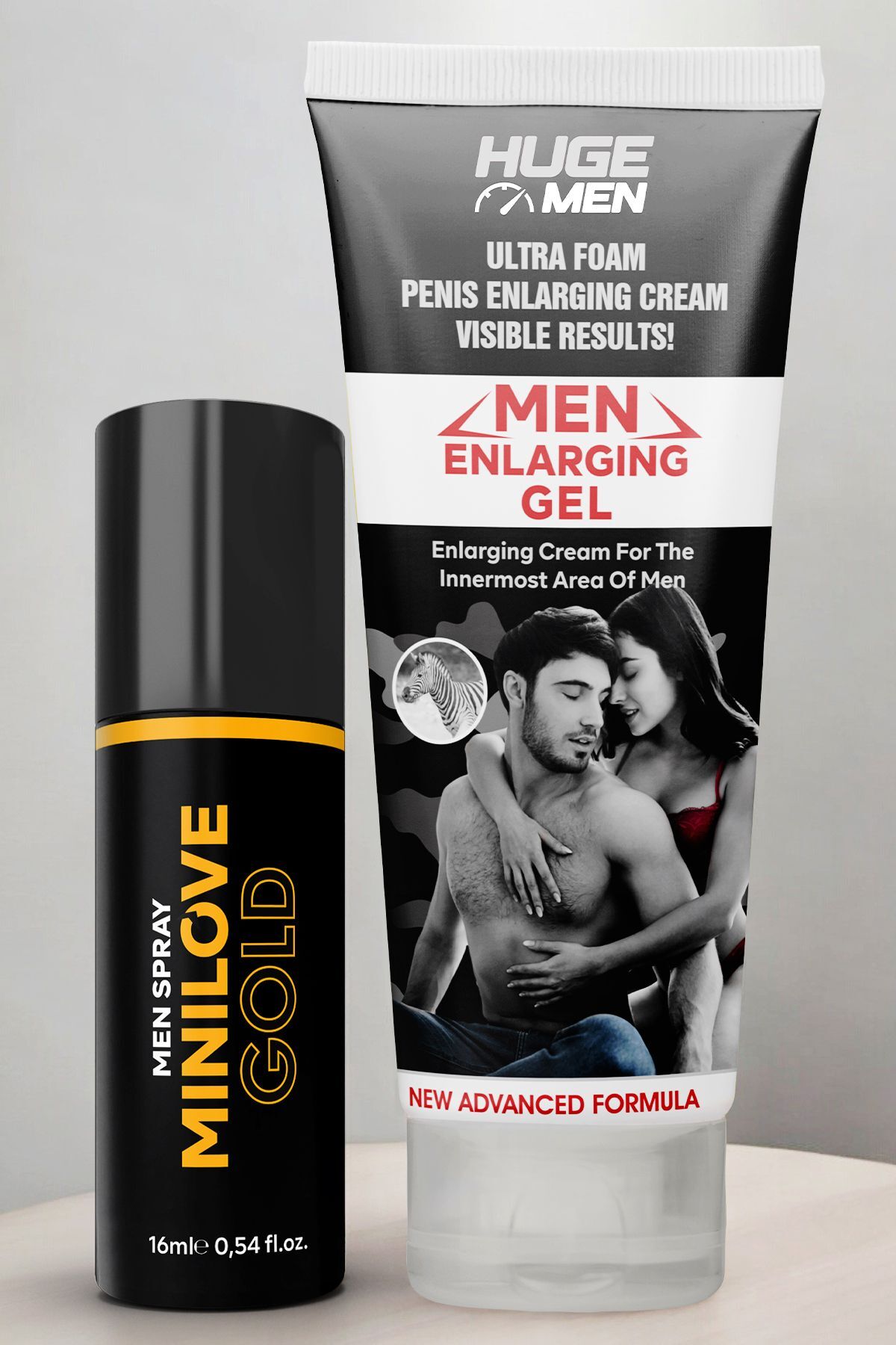 Muhteşem Büyütücülü ve Geciktiricili 50 ml Krem ve sprey