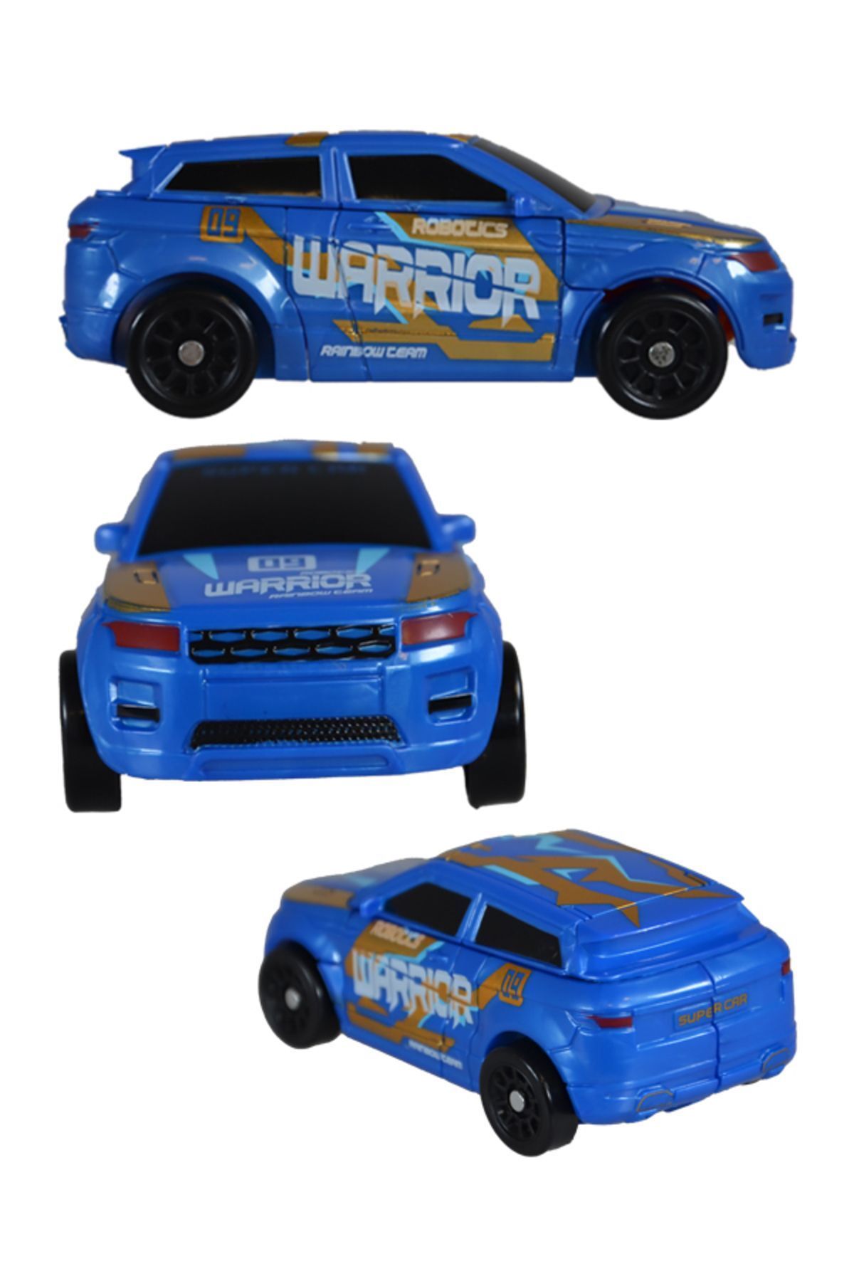 CToys-Orange Blue Ctoy Robot - Transformable Car 3