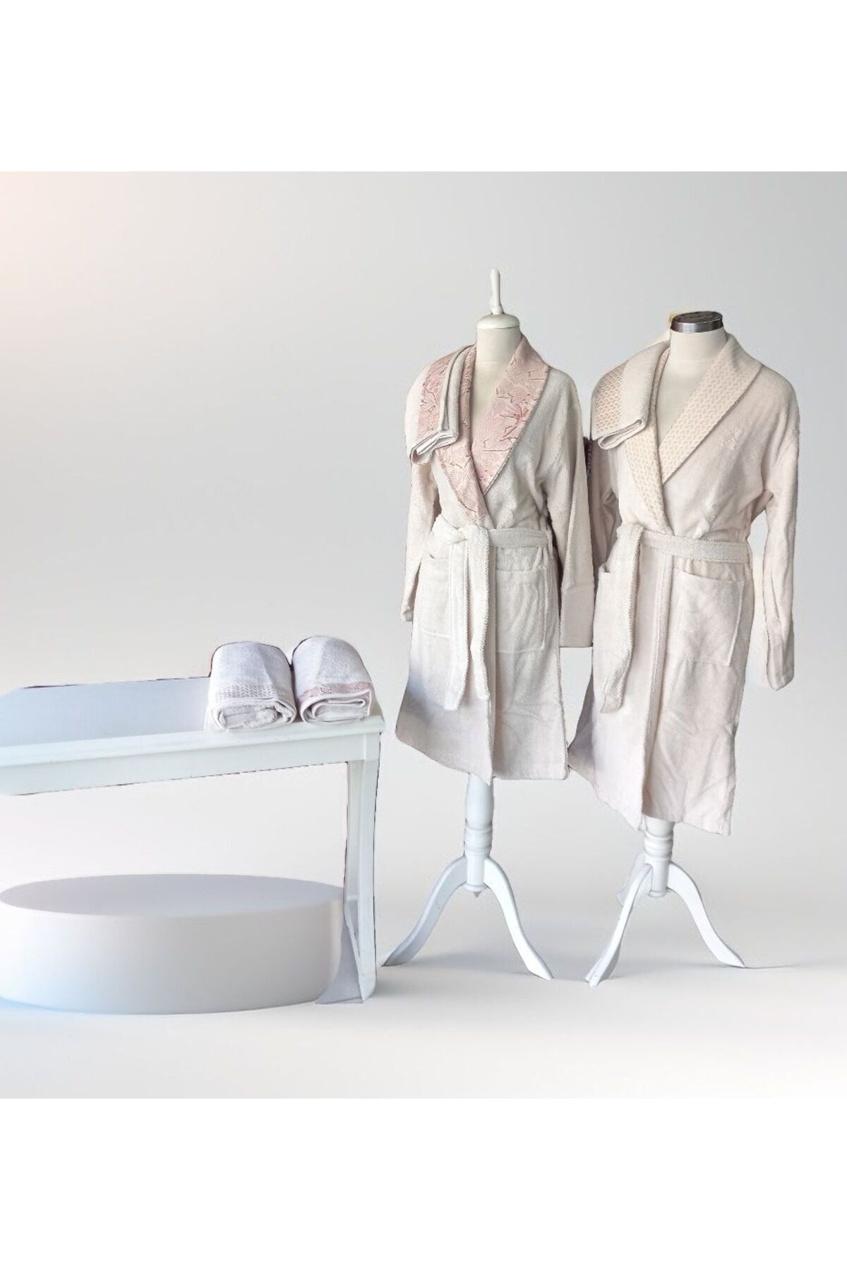  ست خانوادگی کرم/صورتی-کرم/بژ Candıdum