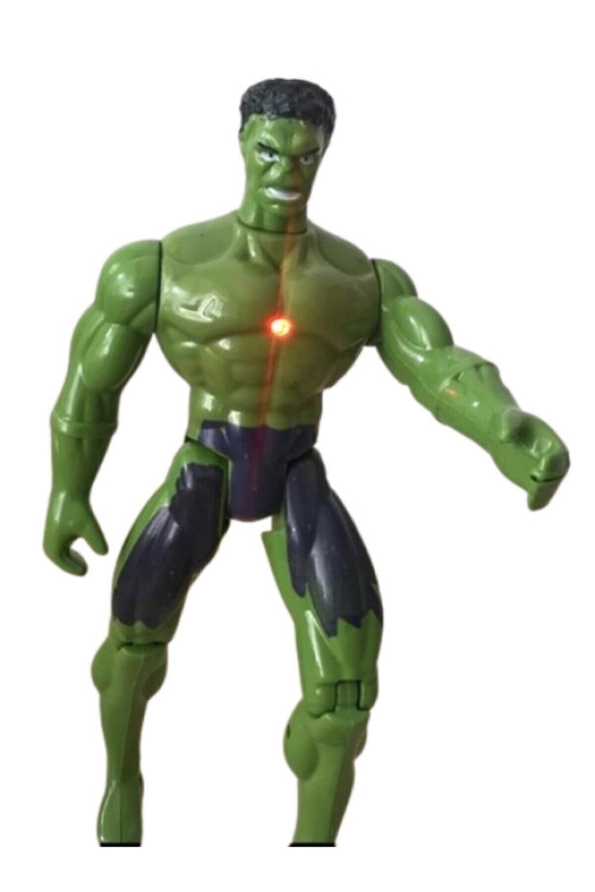 Oyuncakcii-Hulk العملاق الأخضر المتضخم مع الضوء والحركة 3