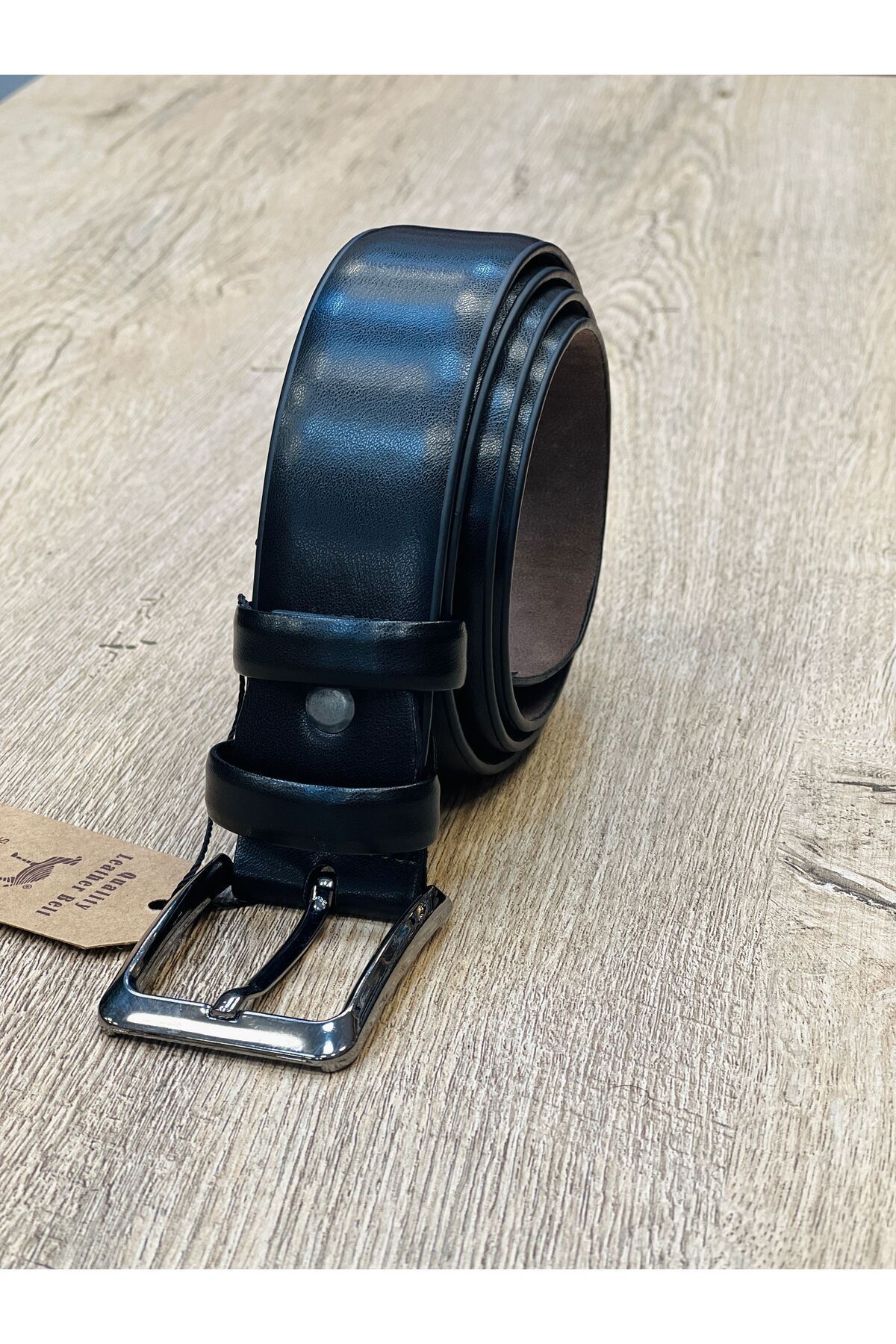 SAVARA Curea Neagră Clasică Pentru Bărbați - Mat Masculin - 135 CM
