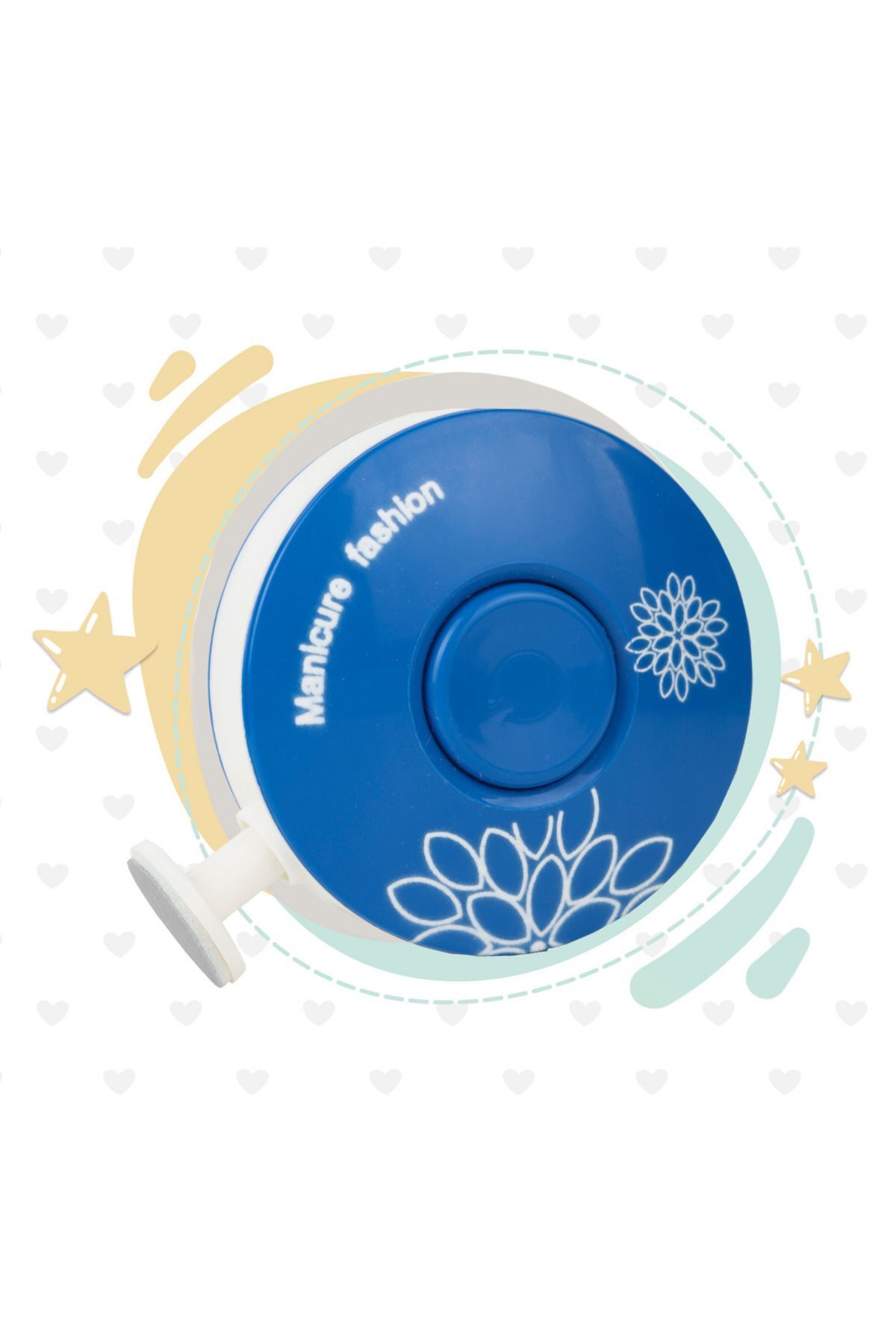 HODAF Bebek Tırnak Törpüleyici Pilli Manikür Seti 6 Başlıklı Yenidoğan Tırnak Makası Bebek Bakım fotoğrafı 6 (önizleme)