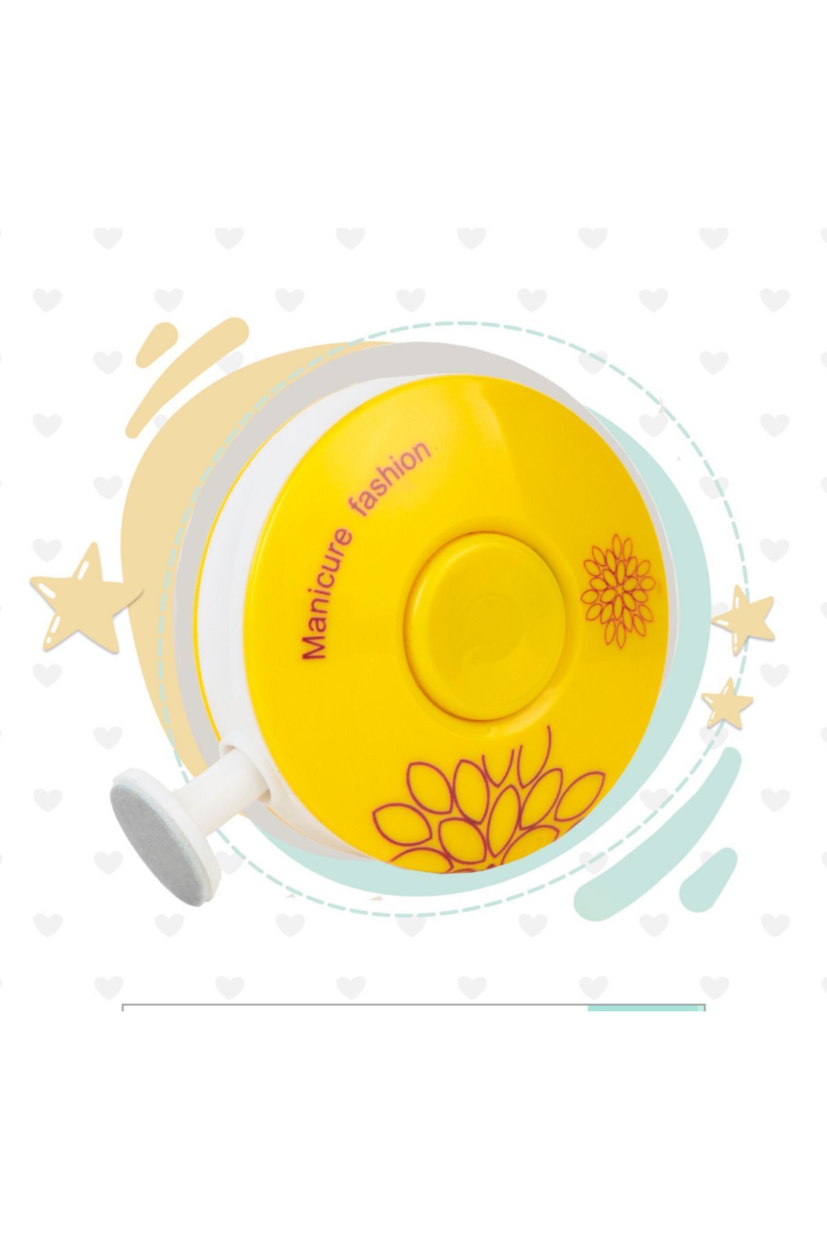 HODAF Bebek Tırnak Törpüleyici Pilli Manikür Seti 6 Başlıklı Yenidoğan Tırnak Makası Bebek Bakım fotoğrafı 6 (önizleme)