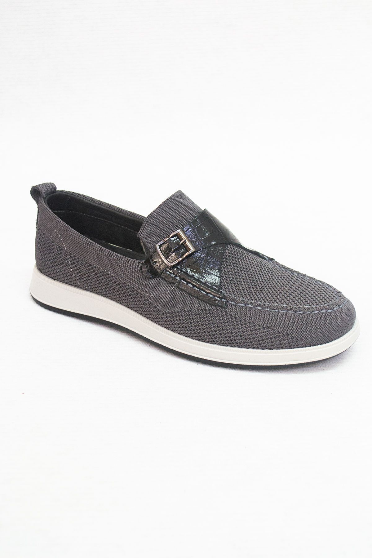 marco bufy-Knitwear Buckle Men's Shoes 8