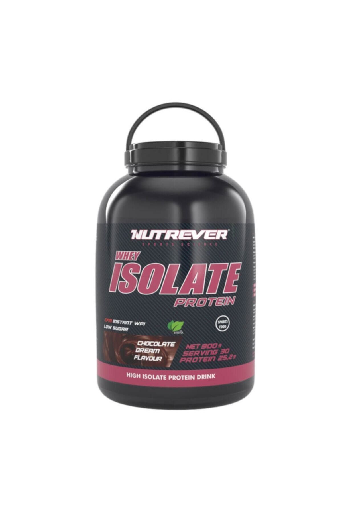 Nutrever Whey Isolate Protein 900 gr Çikolata Aromalı