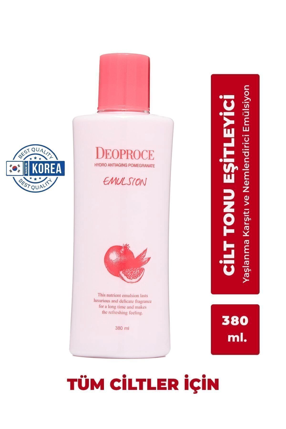 DEOPROCE-Pomegranate Extract Body and Face Cream - Tone Equalizer, Anti-Aging 380ml 1