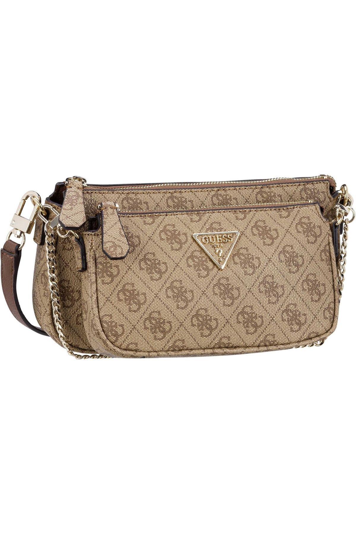 Guess Umhängetasche Noelle Double Pouch Crossbody für Damen - One Size