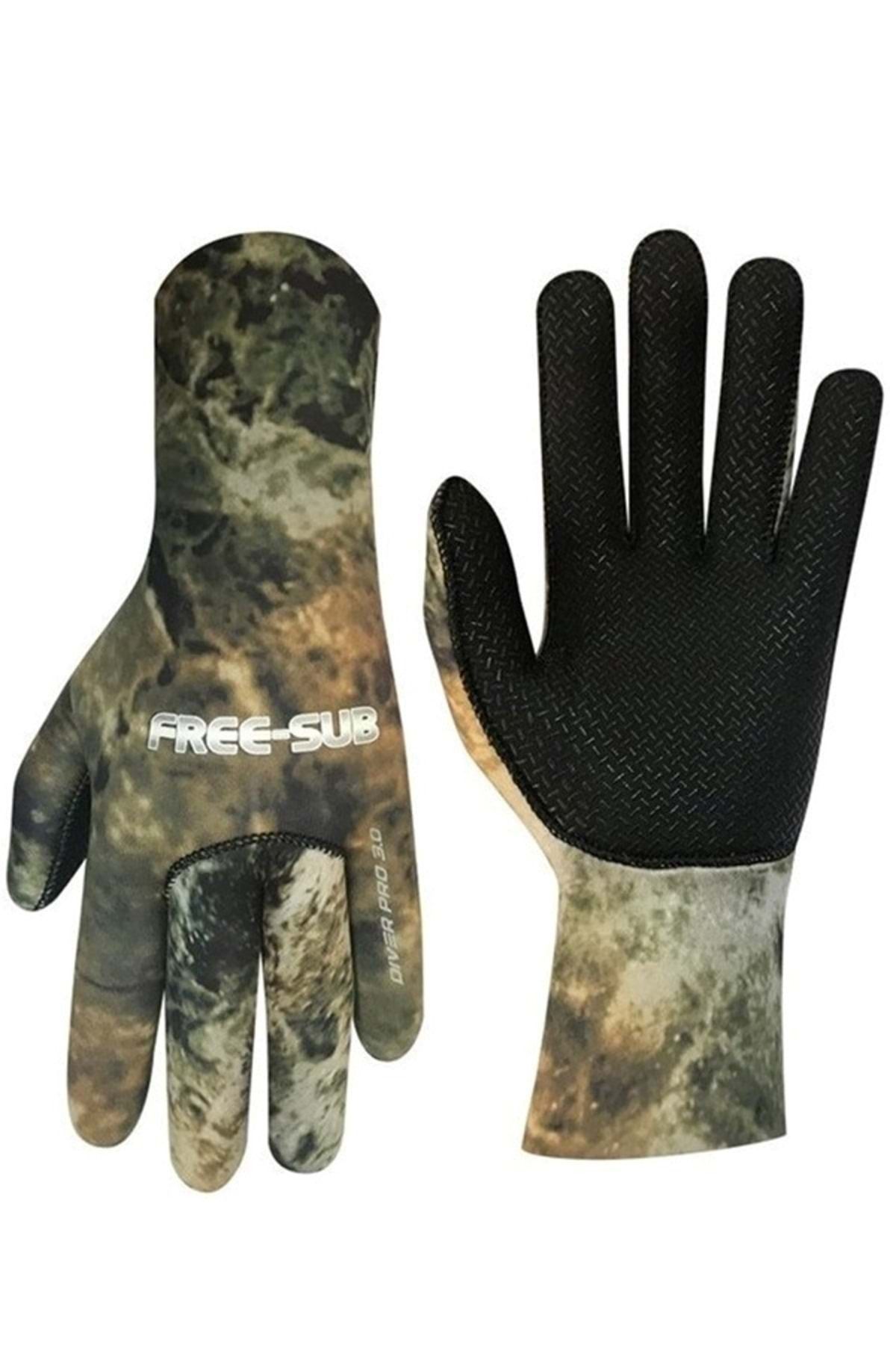 دستکش غواصی DIVER PRO LONG GUEST E03 XL 3MM EXPERT MULTY 1 Free-Sub