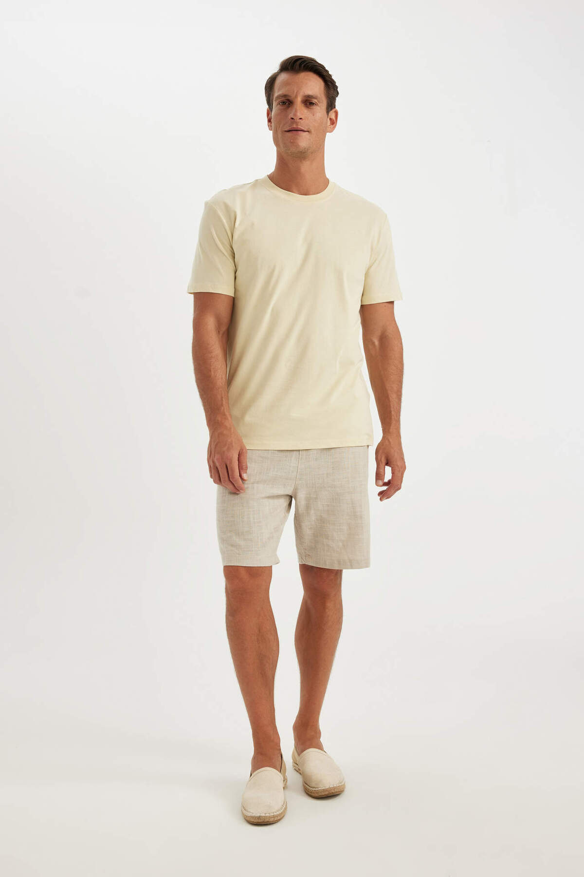 تی شرت مردانه دفاکتو | V7699AZ23SP Defacto - Image 2