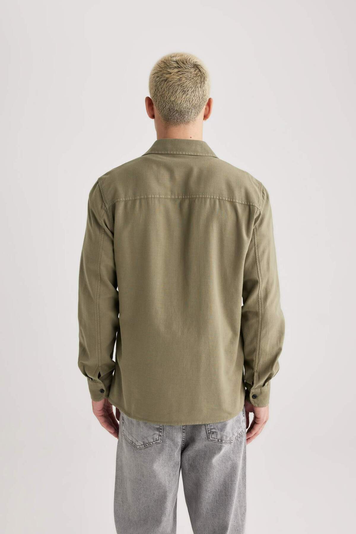 پیراهن مردانه دفاکتو | B2654AX23AU Defacto - Image 7