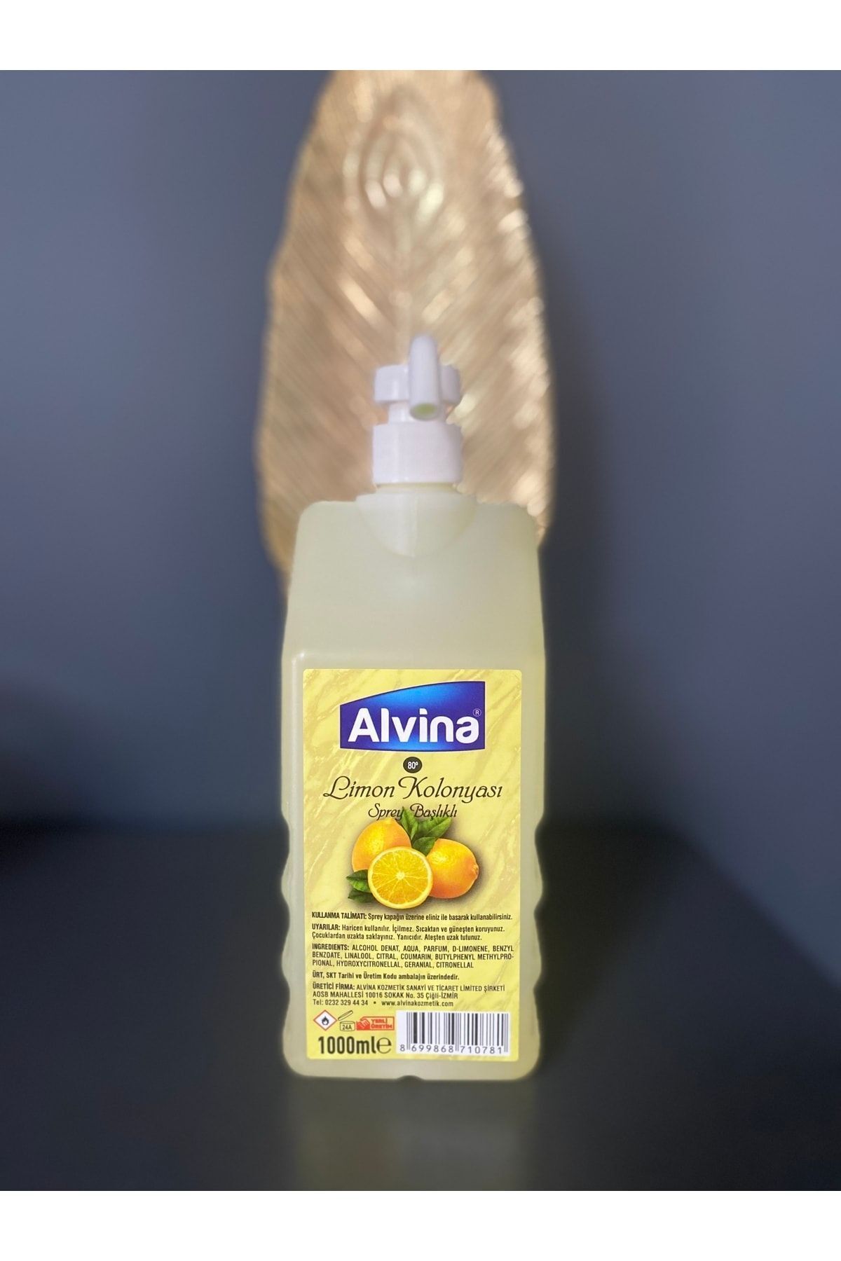 کلن 1 لیمو ادکلن با عنوان اسپری آلوینا Alvina