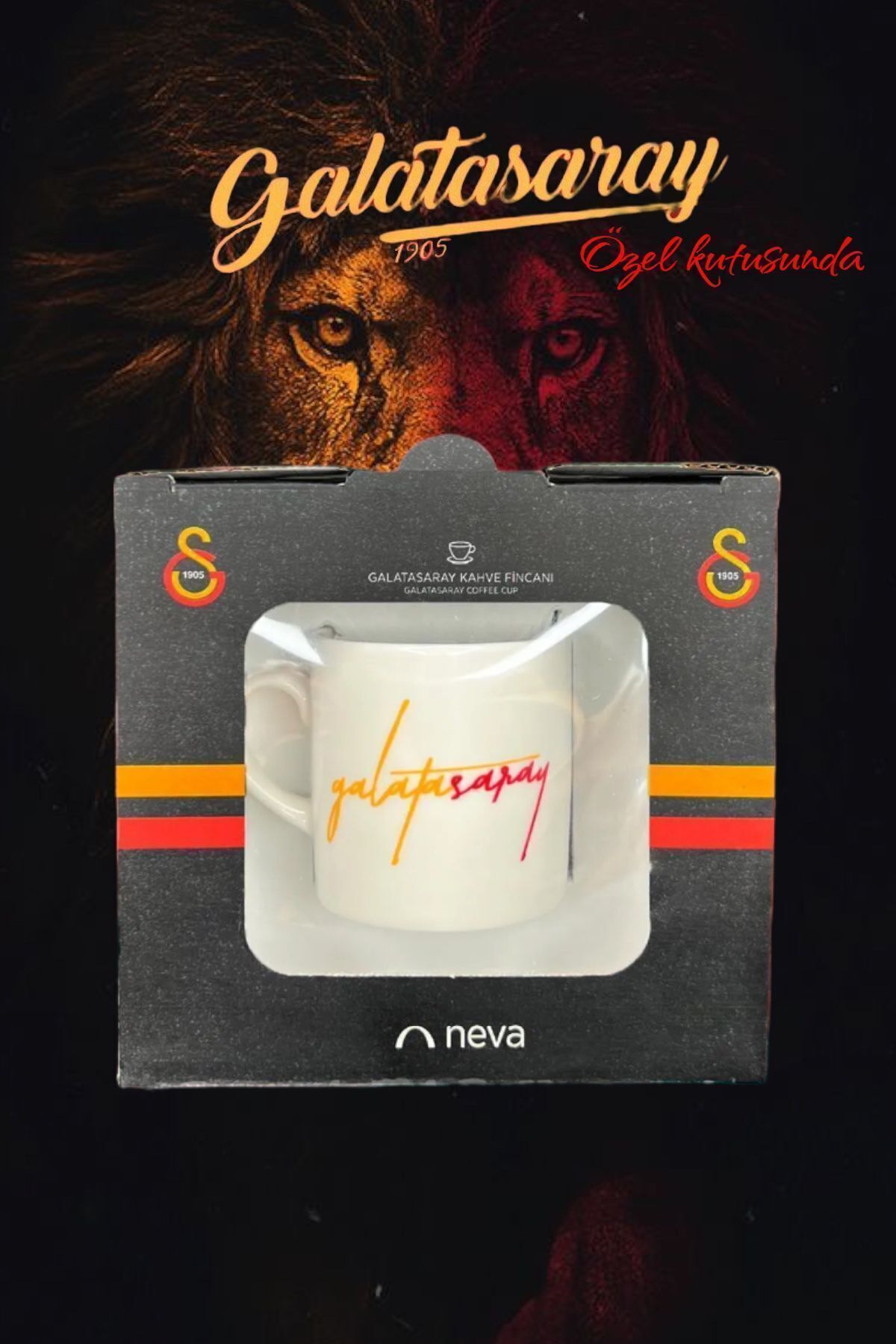 Neva-Set of 4 Licensed Gs Fan Coffee Cup Set - Gift in Special Box 3