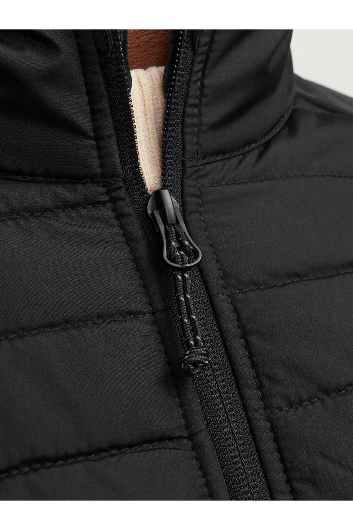 کت جک اند جونز مردانه پلی استر مشکی  راسته Regular/رگولار    بیسیک کژوال/روزمره | Jack & Jones 12248142 TR - تصویر 5