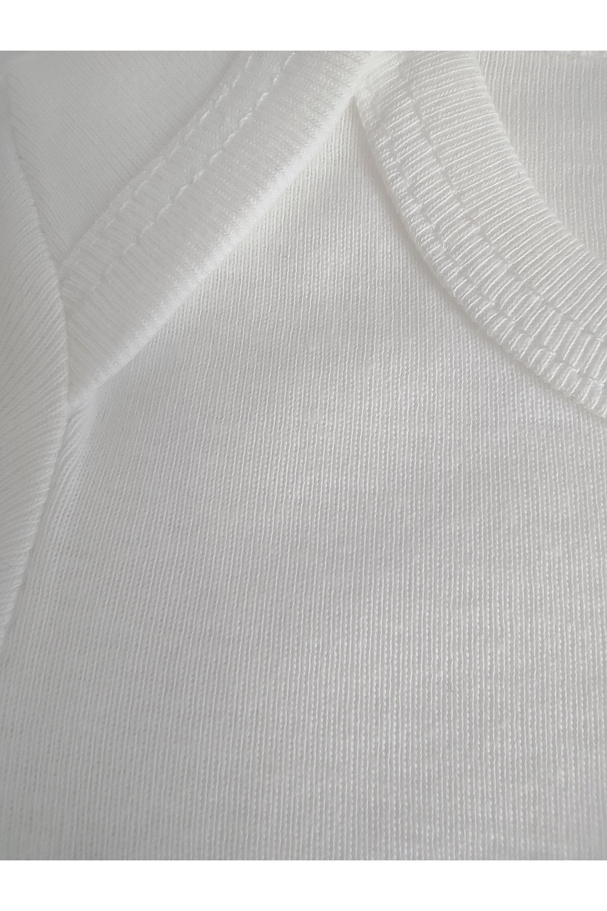 بادی نوزادی دخترانه بژ Minito Baby | ZBNSET111 اورجینال - تصویر 2