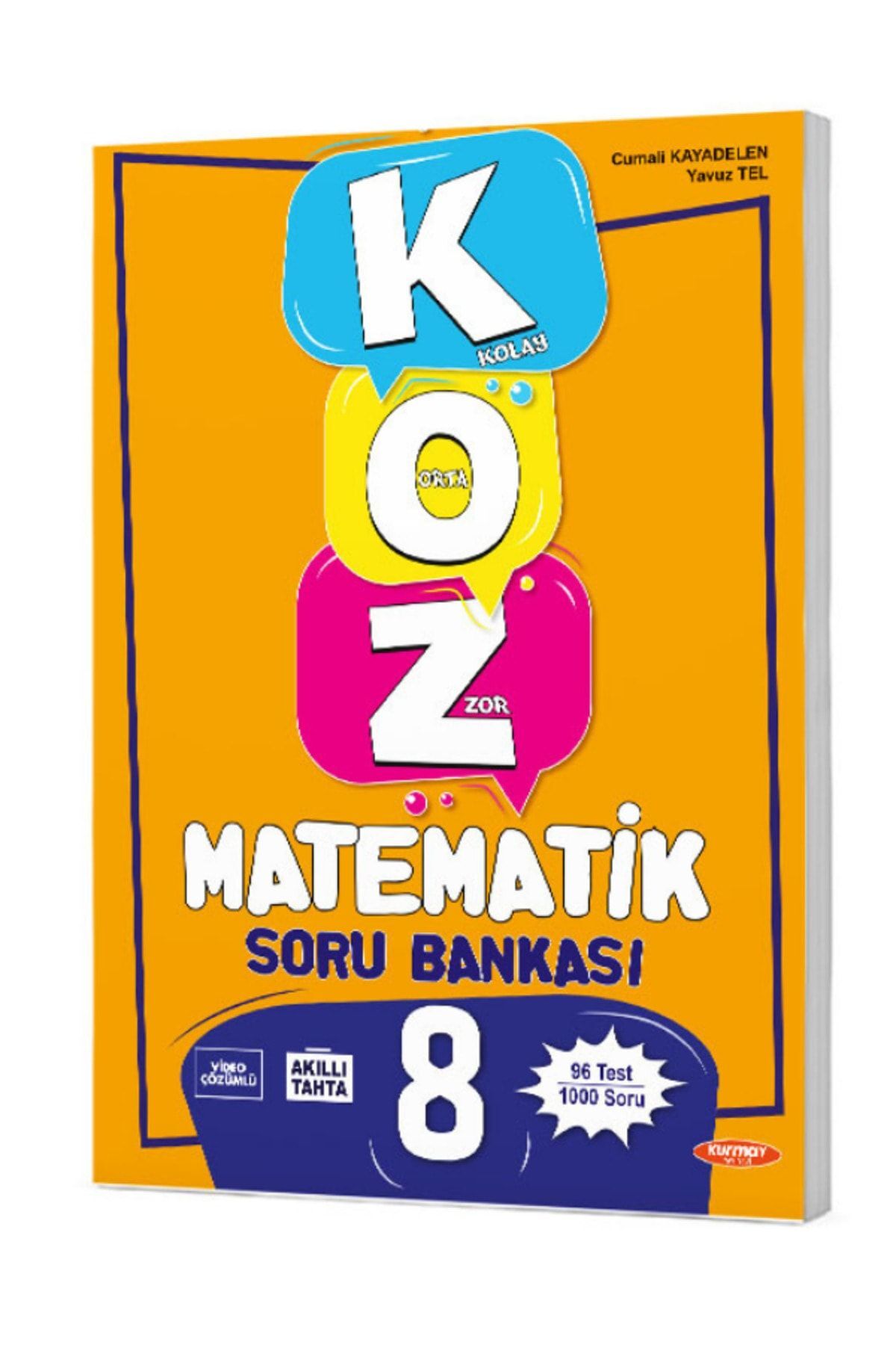 Kurmay Elt Yayınları 8.SINIF KOZ SERİSİ MATEMATİK SORU BANKASI