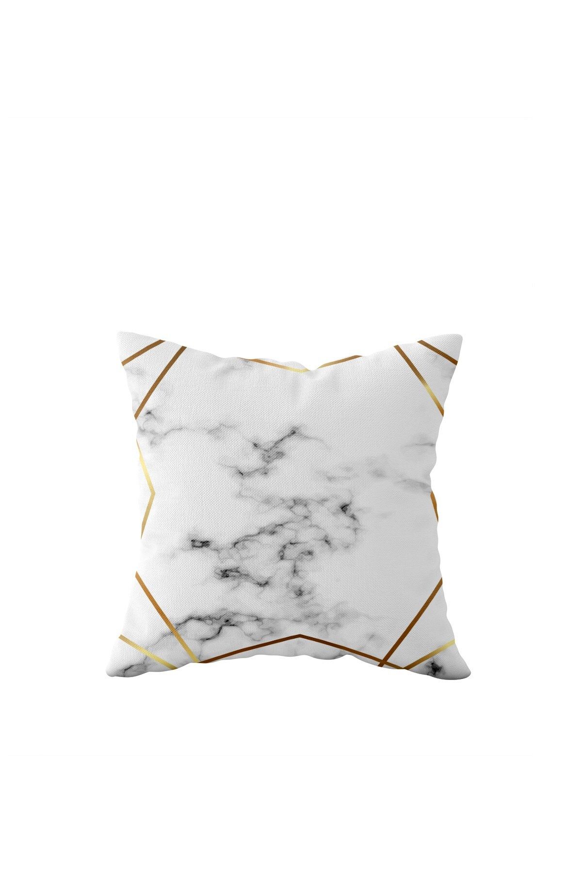 on the clouds-Marble Pattern Single Side Hidden Zipper Pillowcase Throw Pillow Sofa Pillowcase 1