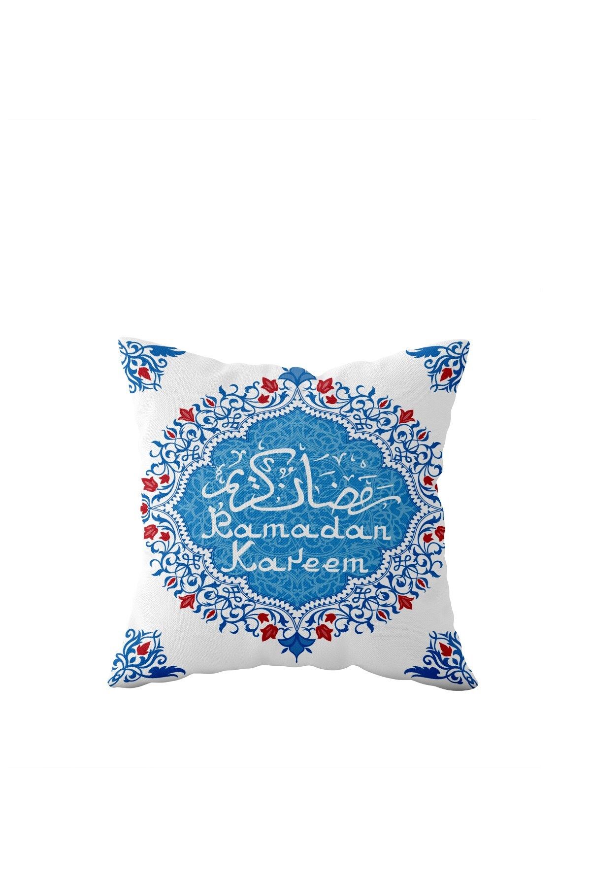 on the clouds-Ethnic Pattern Ramadan Themed Single Side Hidden Zipper Pillow Case Throw Pillow Sofa Pillow Case 1