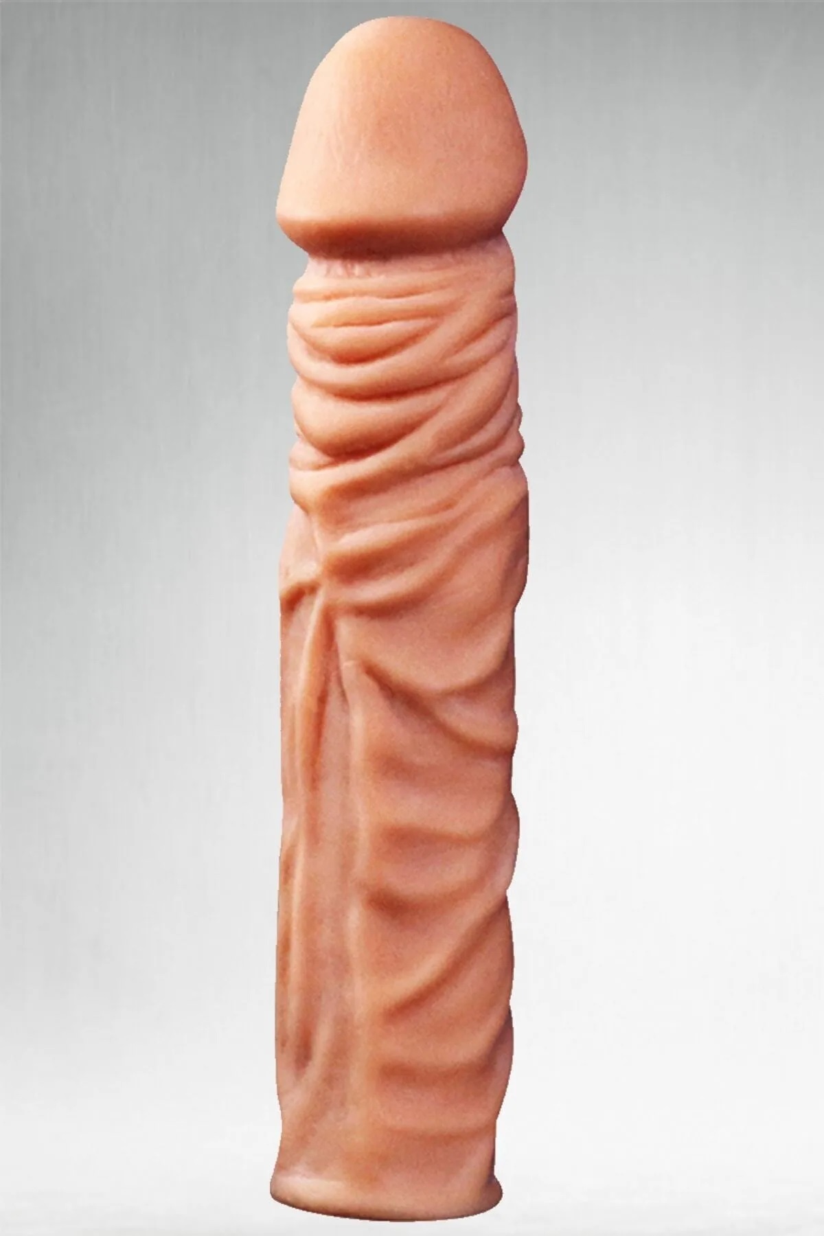 4 CM Uzatmalı Özel Tasarım Damarlı Penis Kılıfı 3