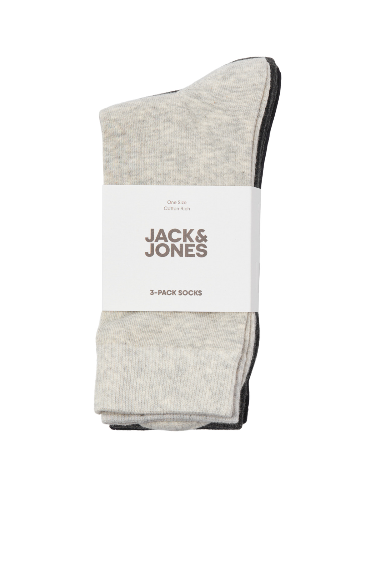 جوراب مردانه راسته   | جک اند جونز Jack & Jones 12260075 - تصویر 3