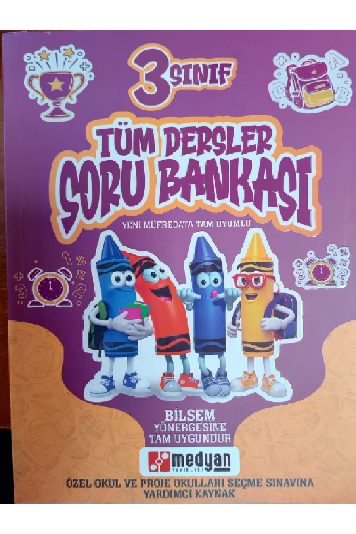 フリーメイソンのすべて 3冊セット Medyan Yayınları 3. Sınıf Tüm Dersler Soru Bankası - Fiyatı