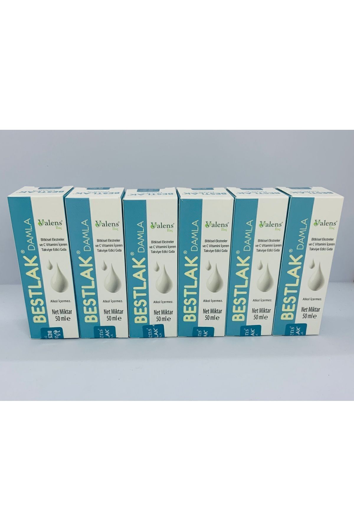 Valens İlaç Bestlak Bitkisel Süt Arttırıcı Damla 50 ml 6 Adet