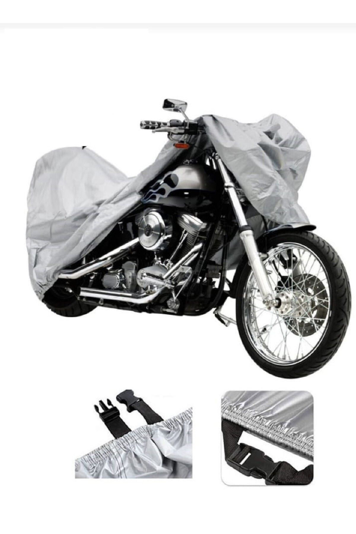 wovex-Modenas MODESA 100 - Motorcycle Tarpaulin, Ark's Bag Compatible and Not 3