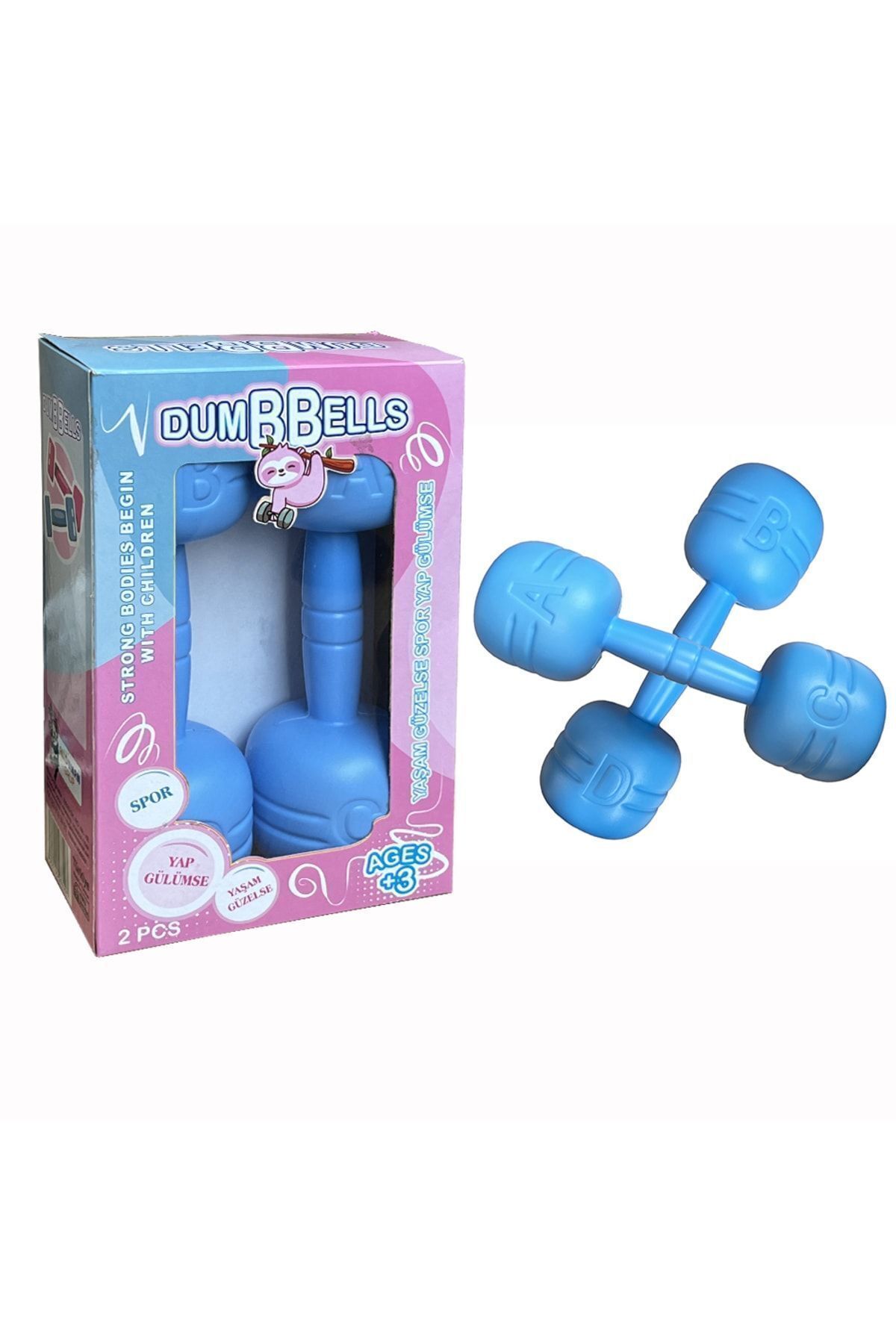 ERKEK ÇOCUK MAVİ DAMBIL SPOR EGZERSİZ ALETİ
