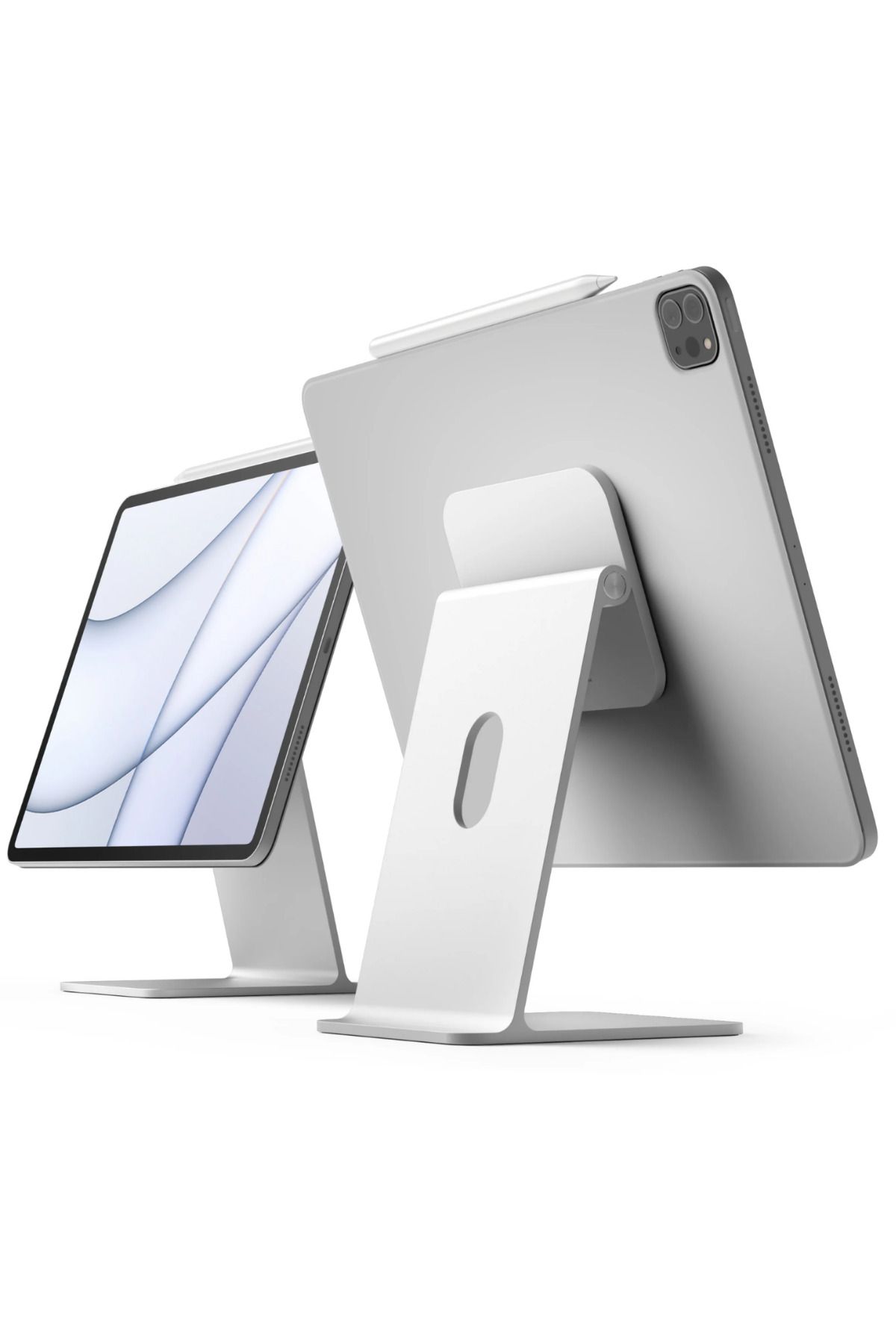 Elago-Apple Ipad - Magnetic Stand Compatible with All Models, Silver 1