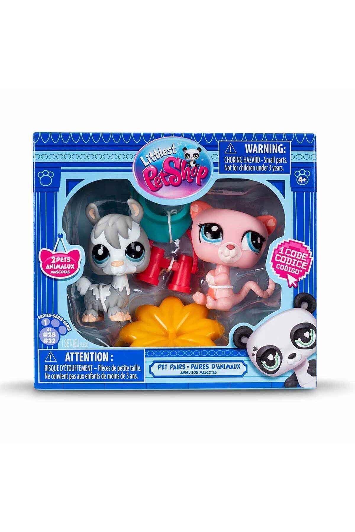 Littlest Pet Shop-Lama and Mouse Minis Set of 2 Figures 3