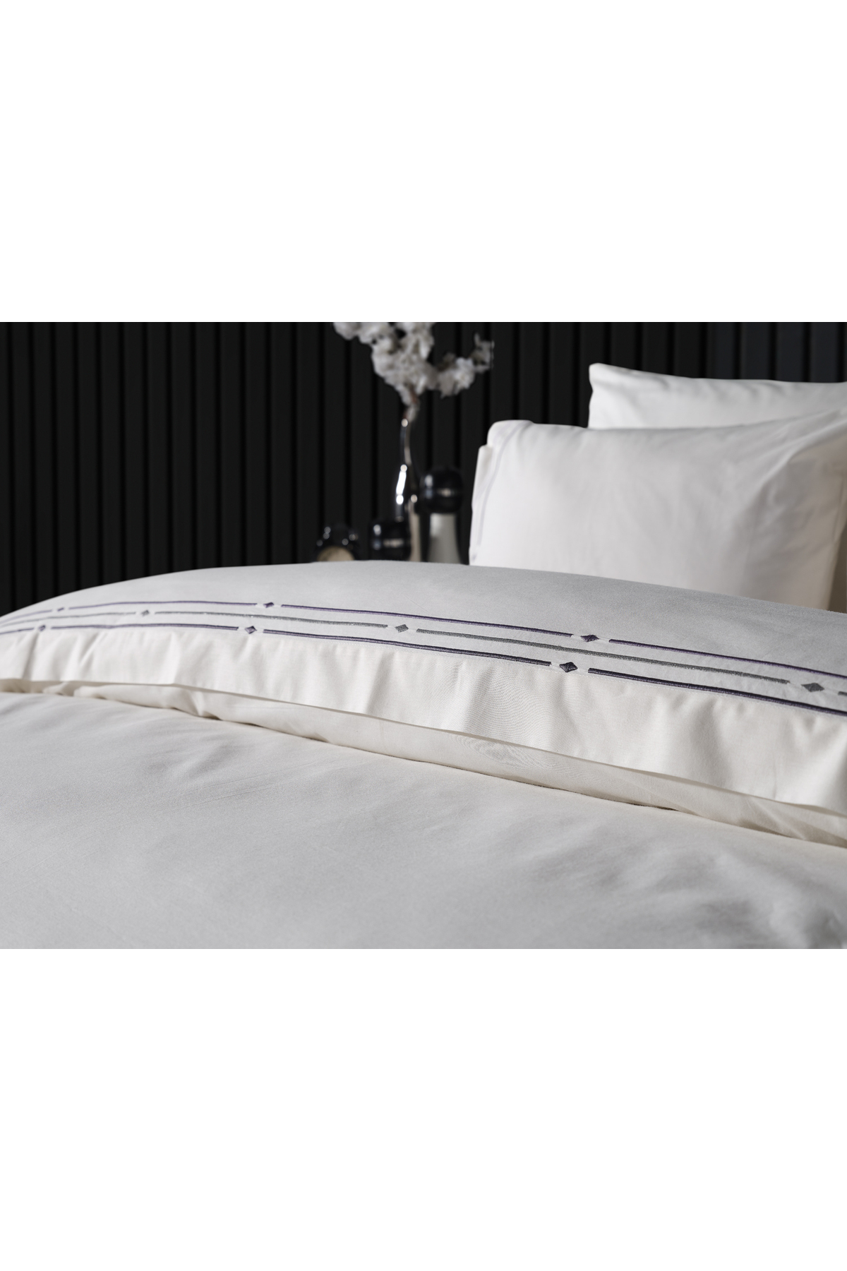 سرویس خواب  آبی سرمه ای Doqu Home | 2Q9NTKZLDA0020003 اورجینال - تصویر 6