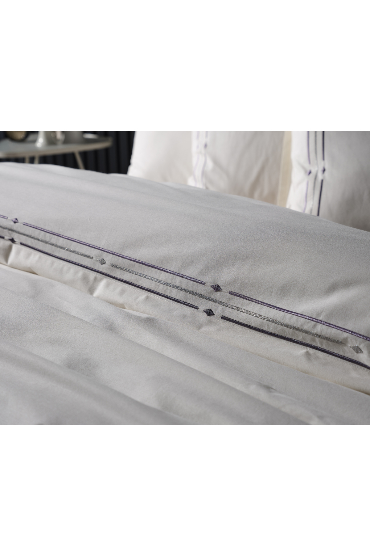 سرویس خواب  آبی سرمه ای Doqu Home | 2Q9NTKZLDA0020003 اورجینال - تصویر 7