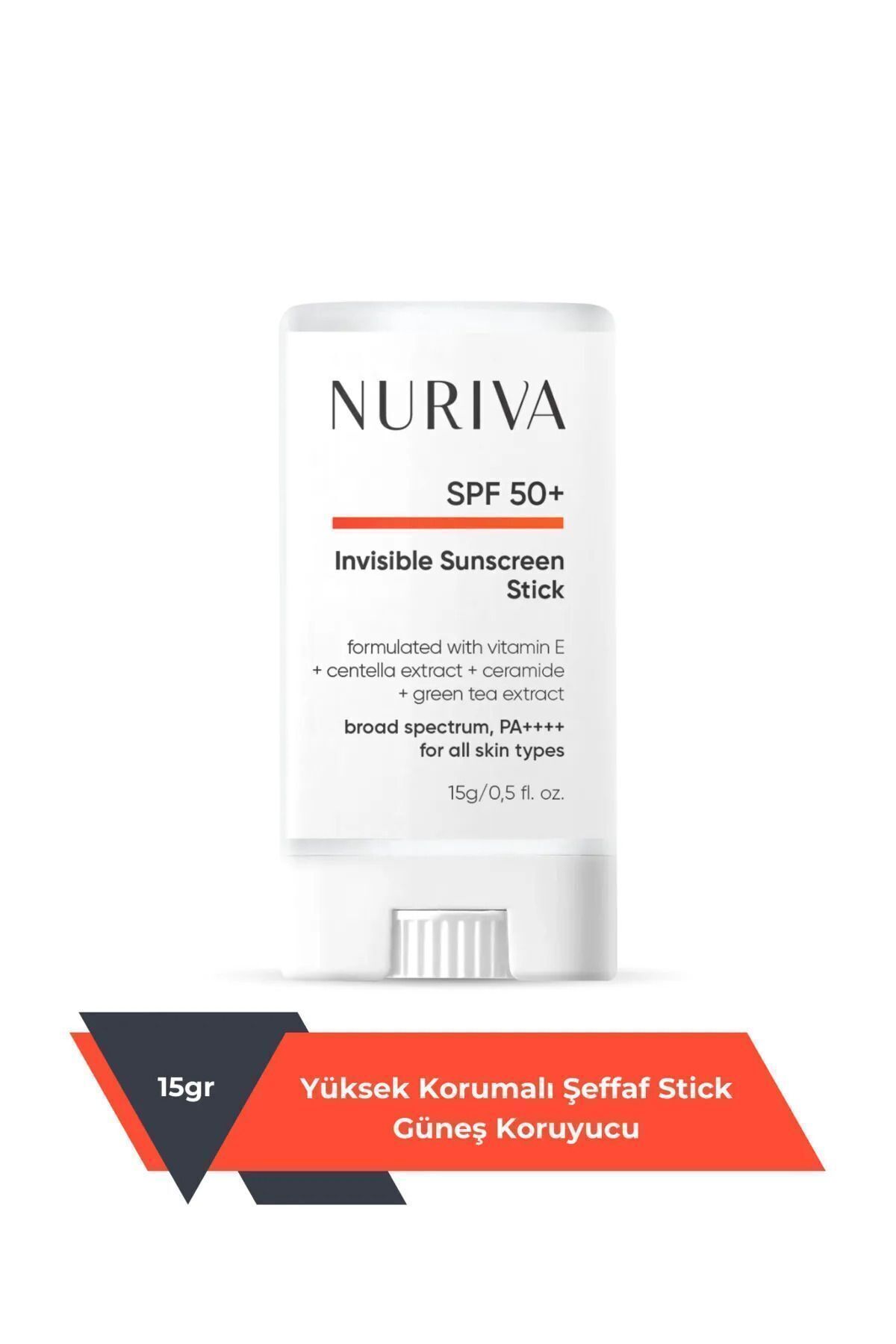 Yüksek Korumalı Şeffaf Stick Güneş Koruyucu SPF 50