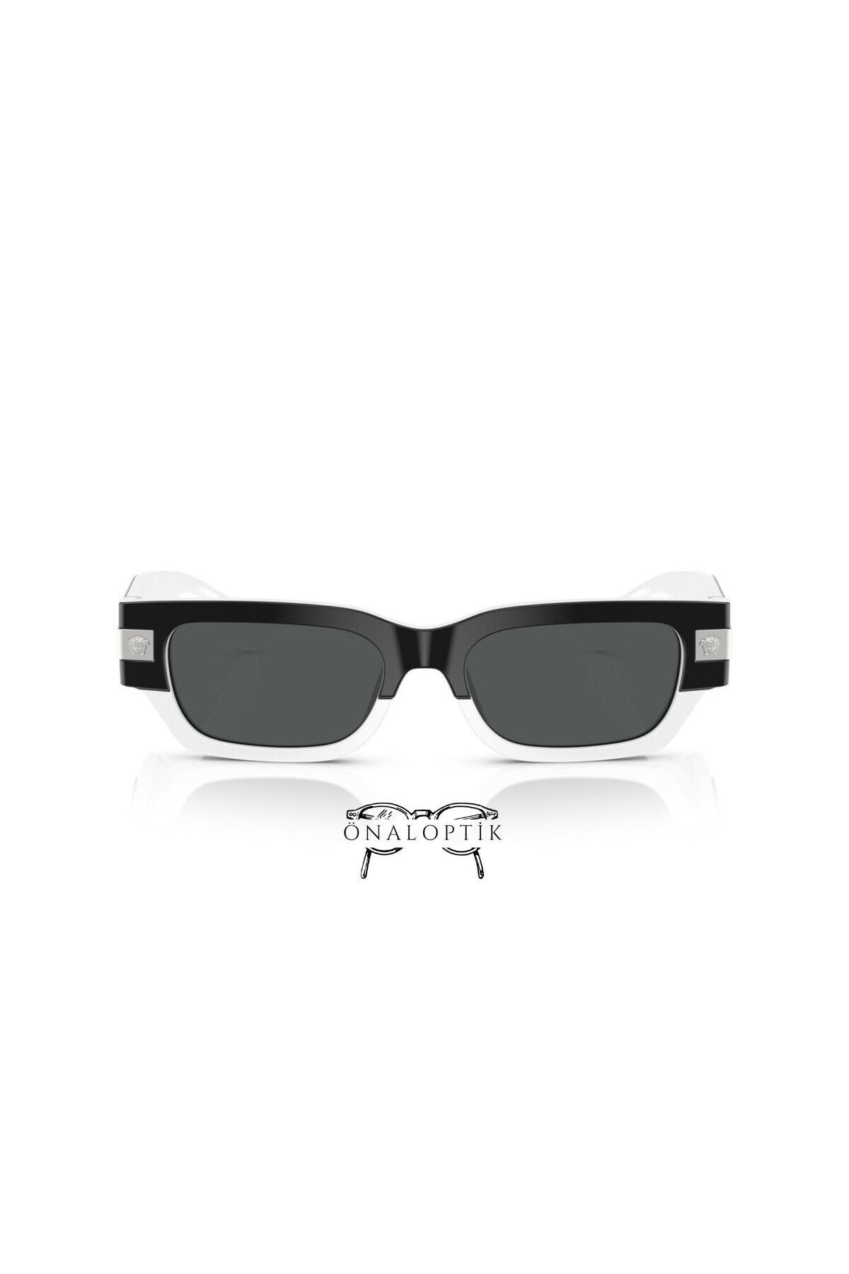 Versace-نظارات شمسية للجنسين - موديل MOD.4465 5459/87 53/18 145 3N 4
